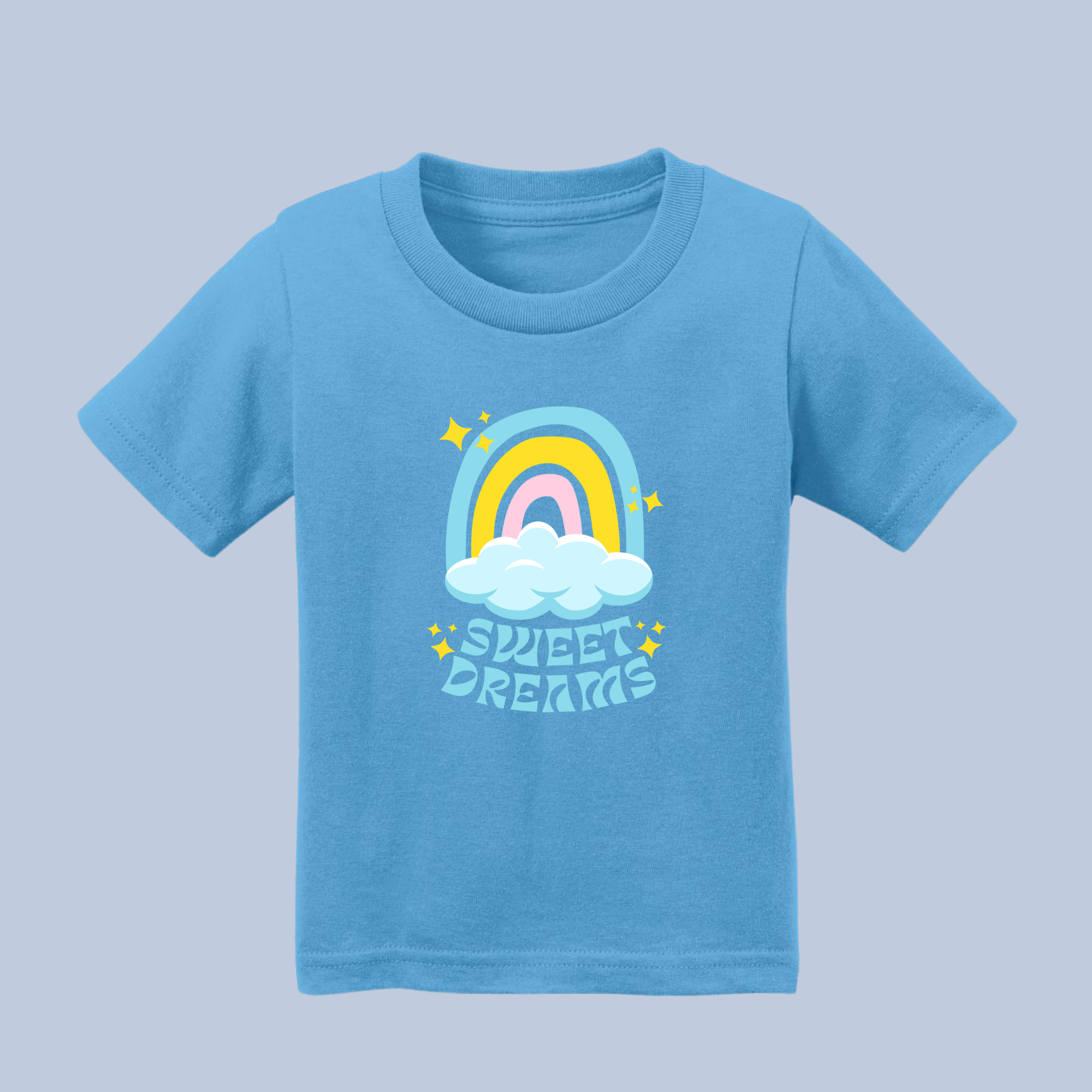 Sweet Dreams Rainbow & Clouds Baby & Toddler T-Shirt