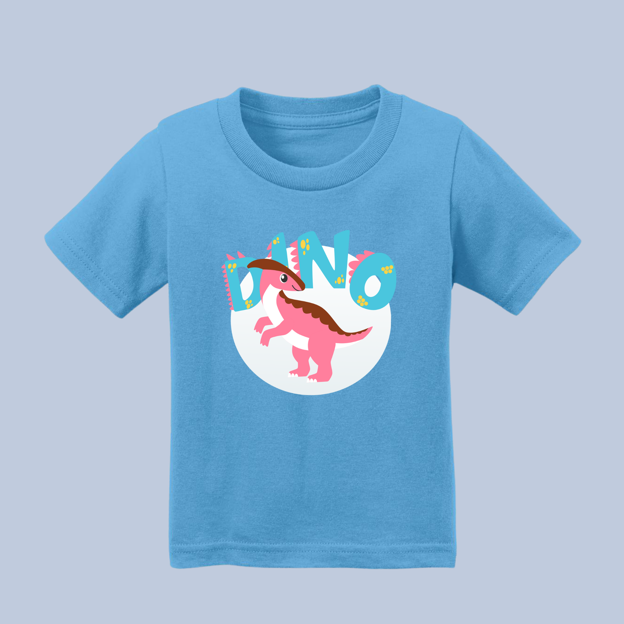 Pink Dino Baby & Toddler T-Shirt