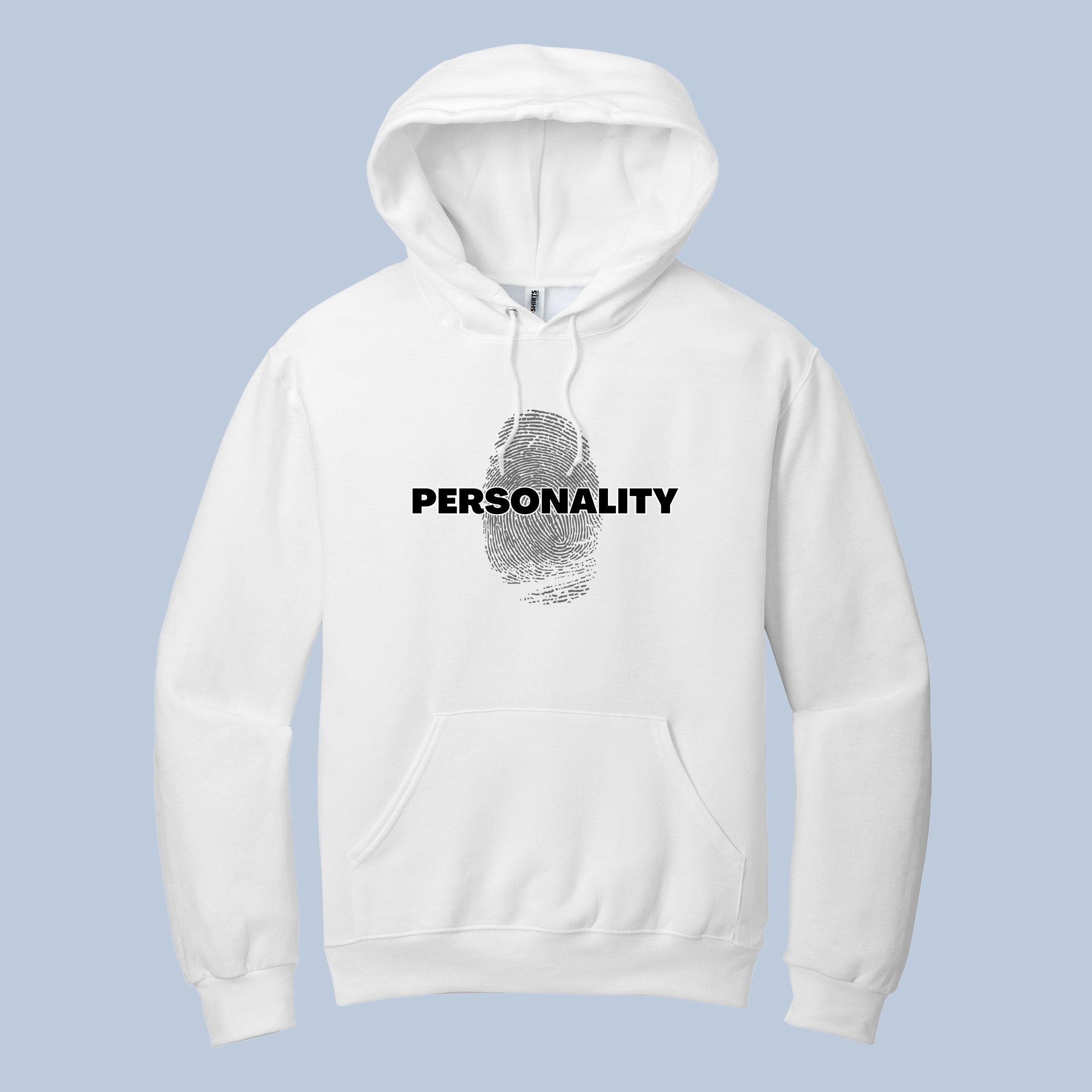 Personality Fingerprint Graphic Hoodie