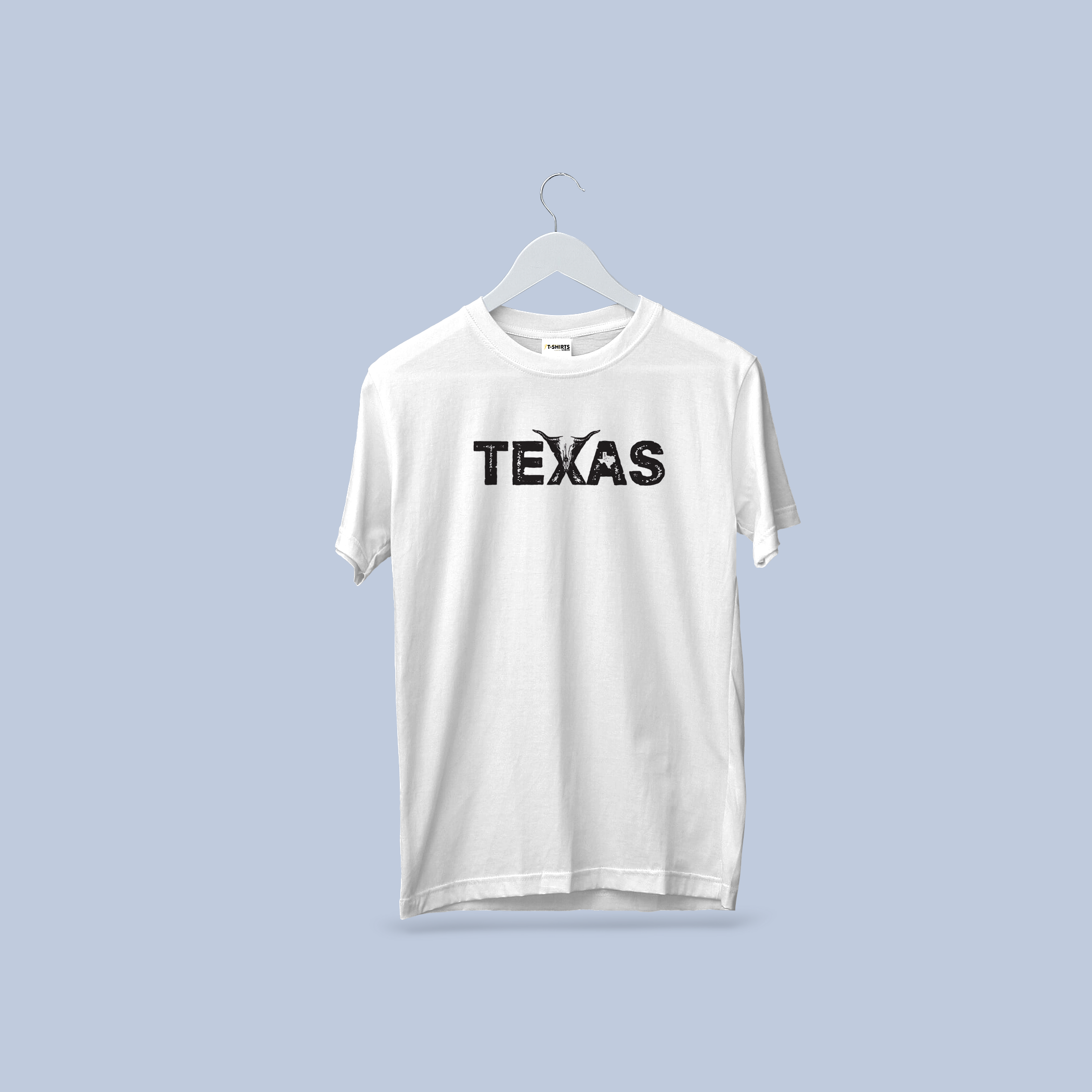 Texas Classic Distressed Text T-Shirt