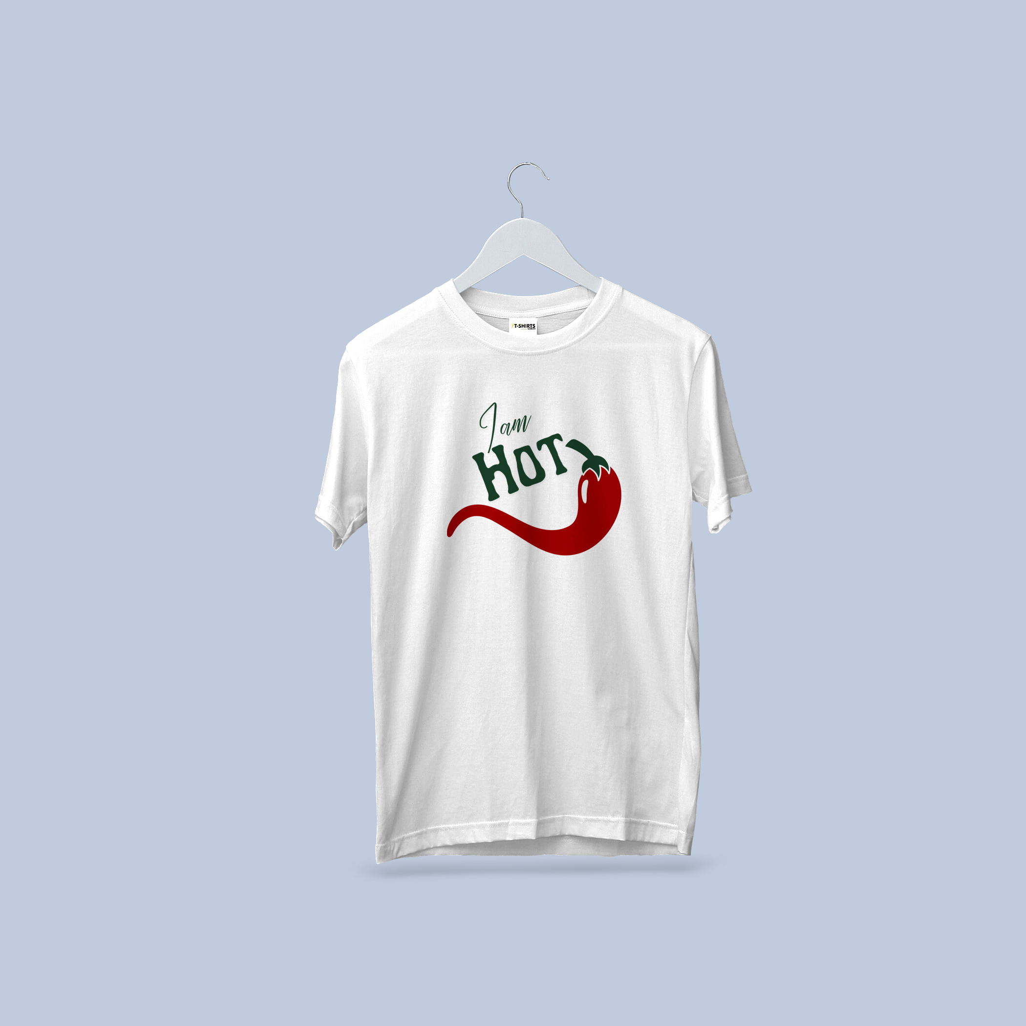 I Am HOT Chili Pepper Graphic T-Shirt