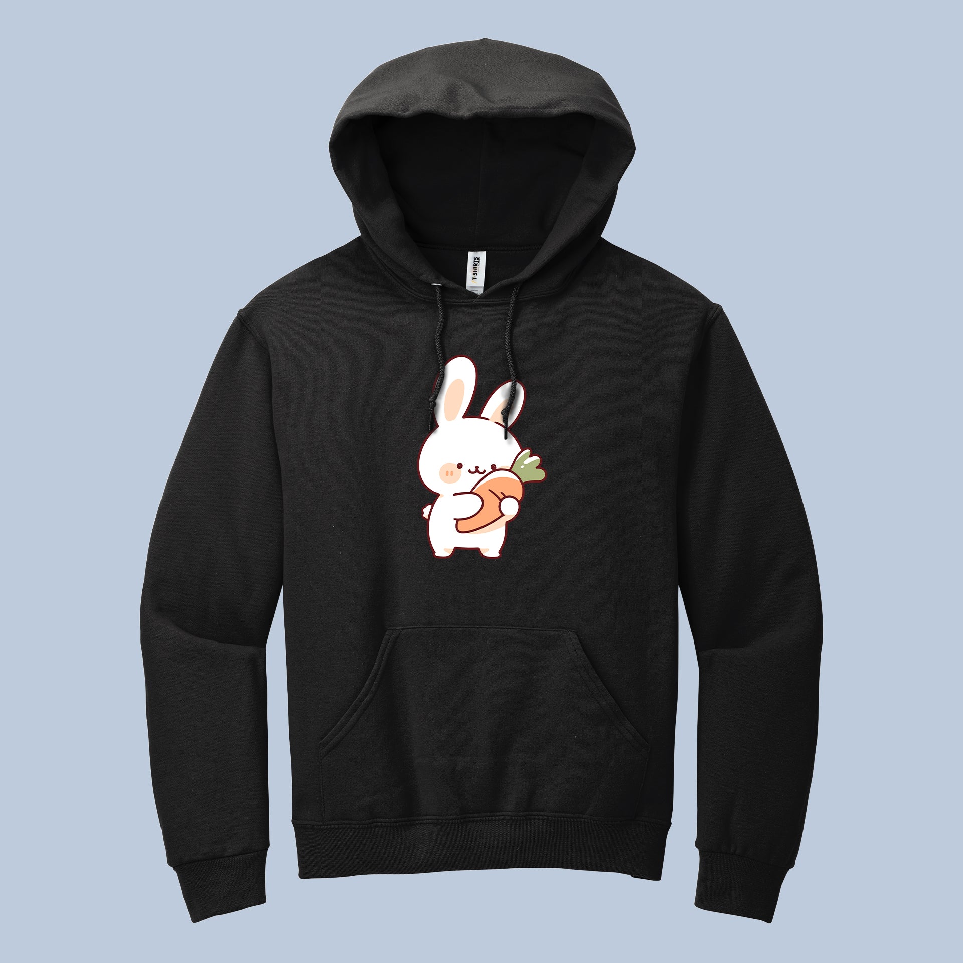 Cute Bunny & Carrot Hoodie