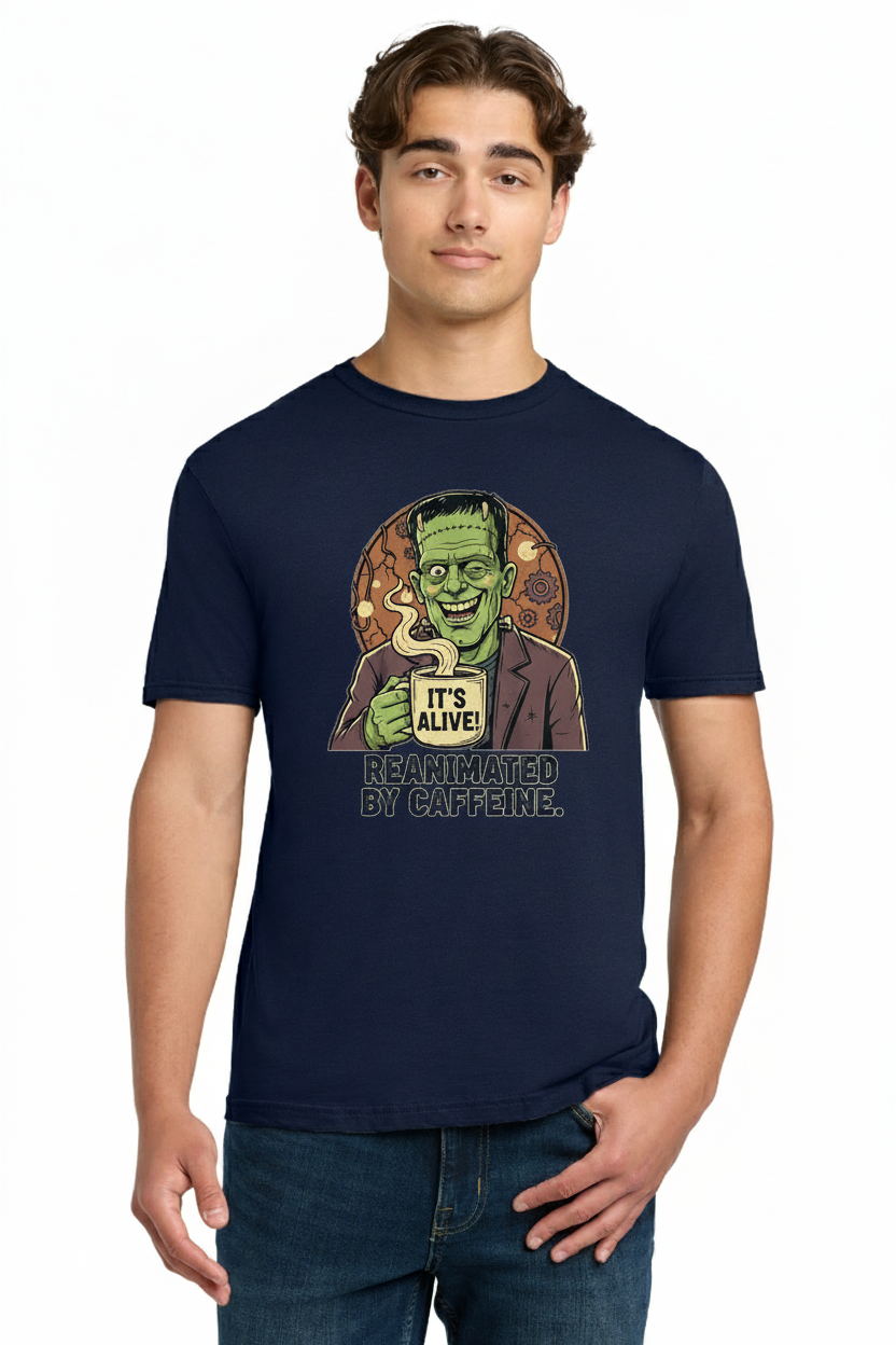 Frankenstein's Coffee Monster Tee 3