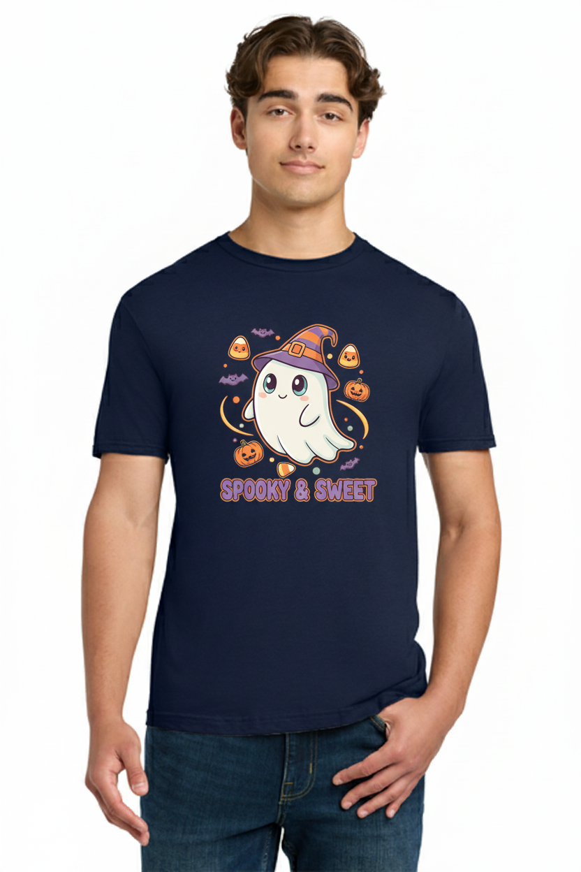 Spooky & Sweet Casper Halloween Tee - Unisex - Boys & Girls 3