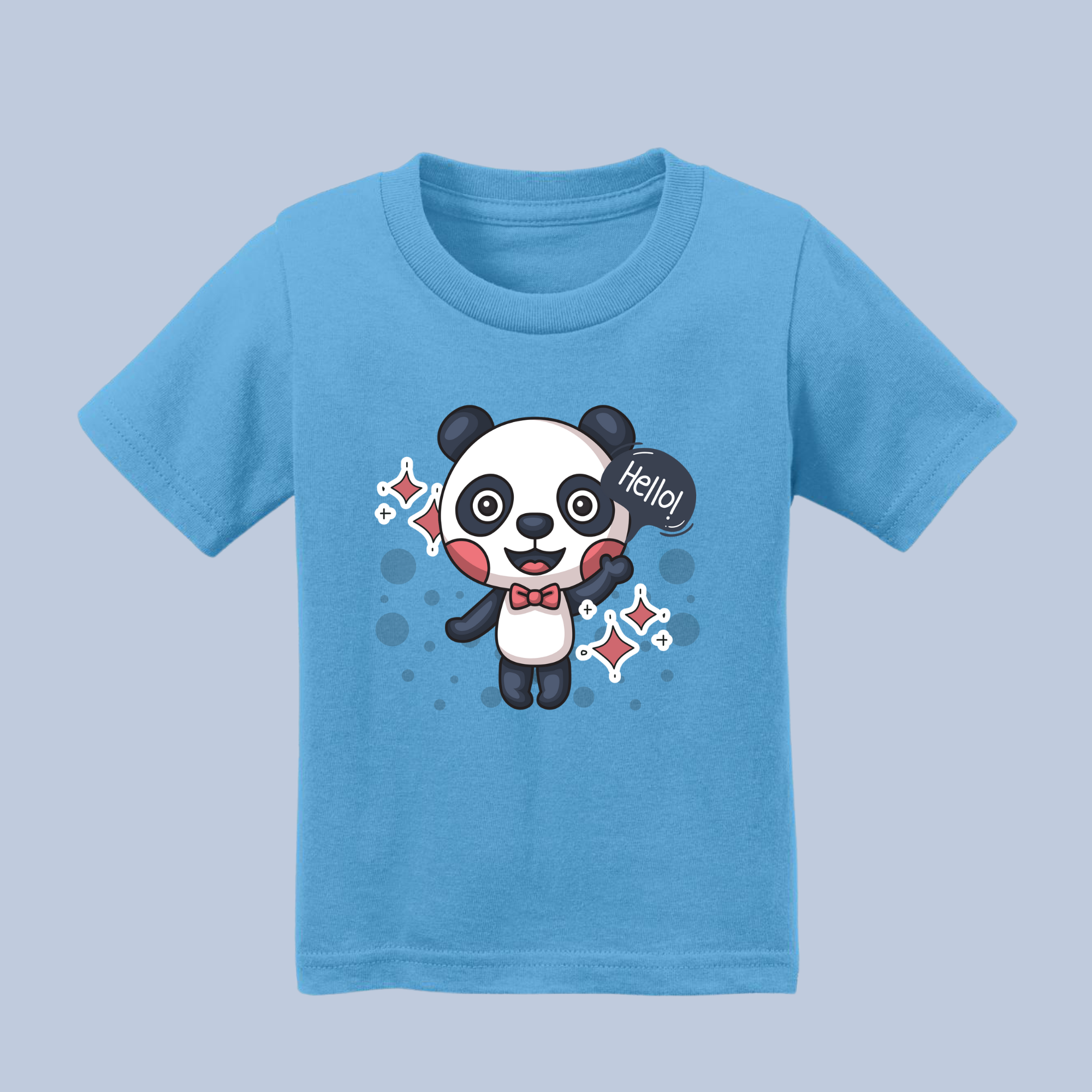 Hello Panda Cute Baby & Toddler T-Shirt