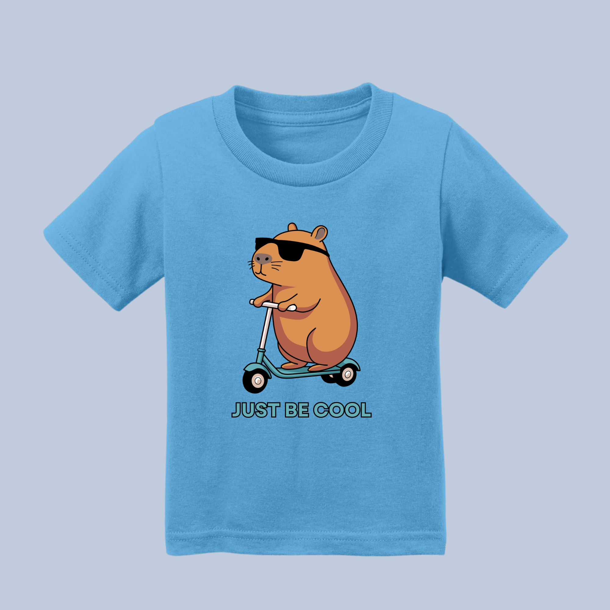Just Be Cool Hamster on Scooter Baby & Toddler T-Shirt