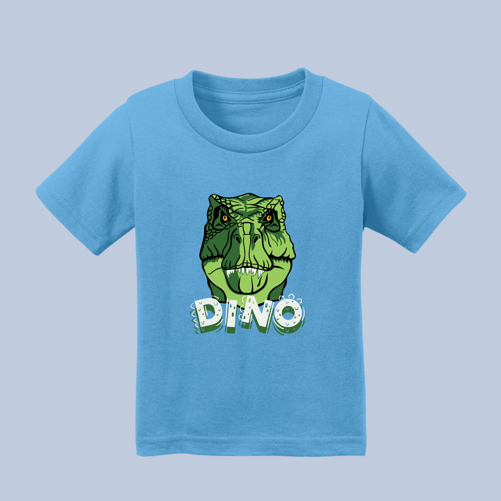 DINO Mighty T-Rex Kids' T-Shirt - Roaring Fun Cotton Toddler Tee