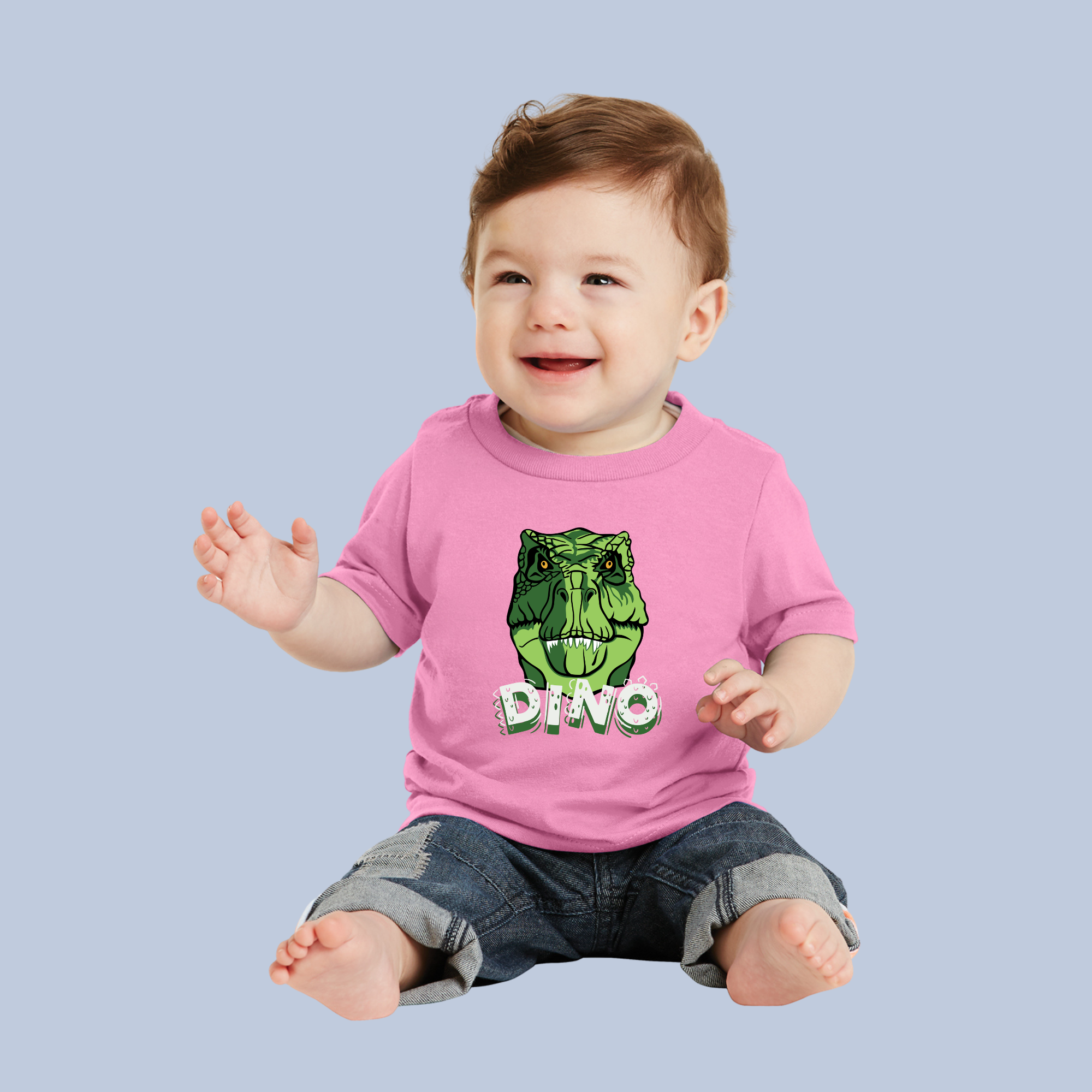 DINO Mighty T-Rex Kids' T-Shirt - Roaring Fun Cotton Toddler Tee 11