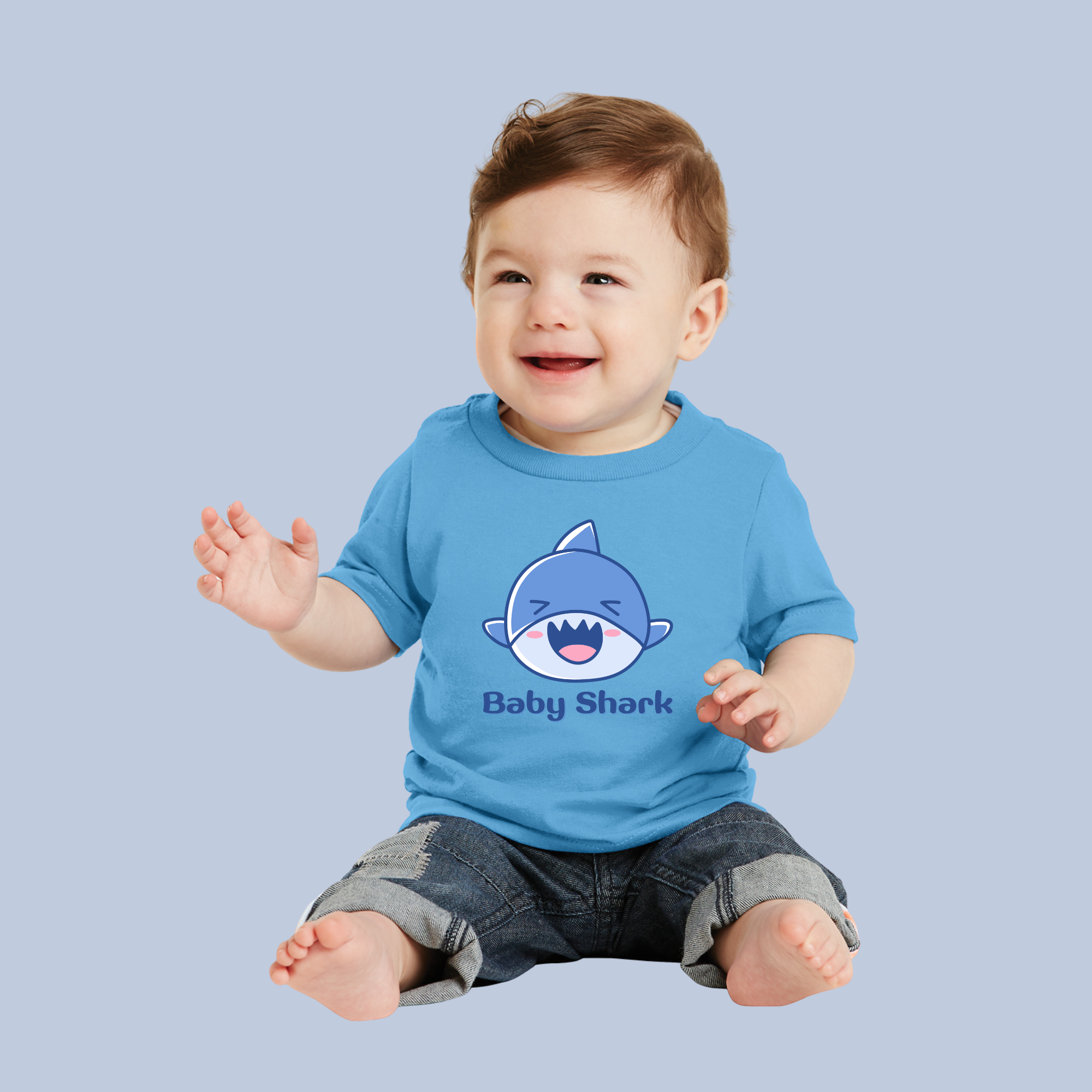 Baby Shark Doo Doo Doo Kids' T-Shirt - Soft Cotton Toddler Tee 13