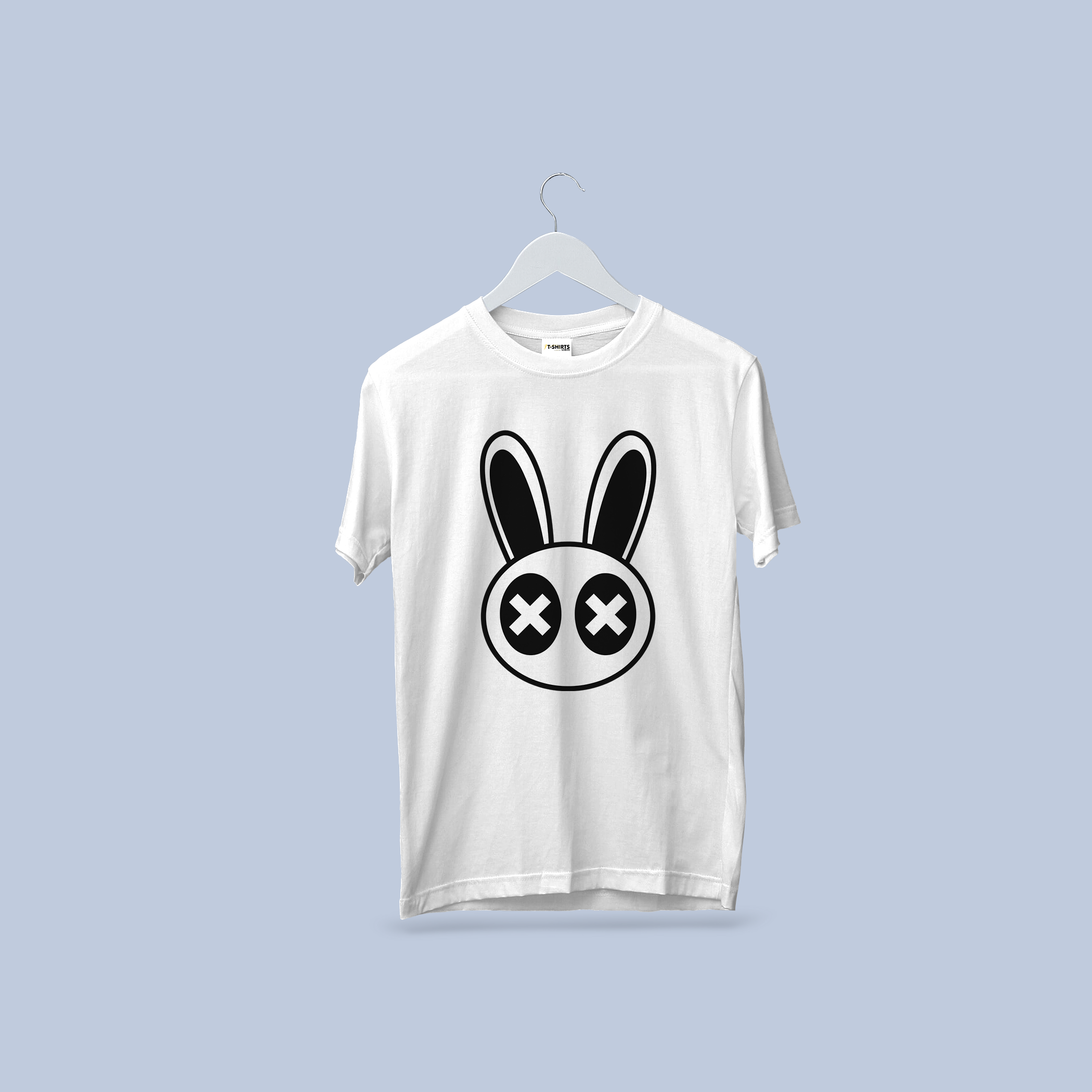 X-Eyes Bunny Graphic T-Shirt