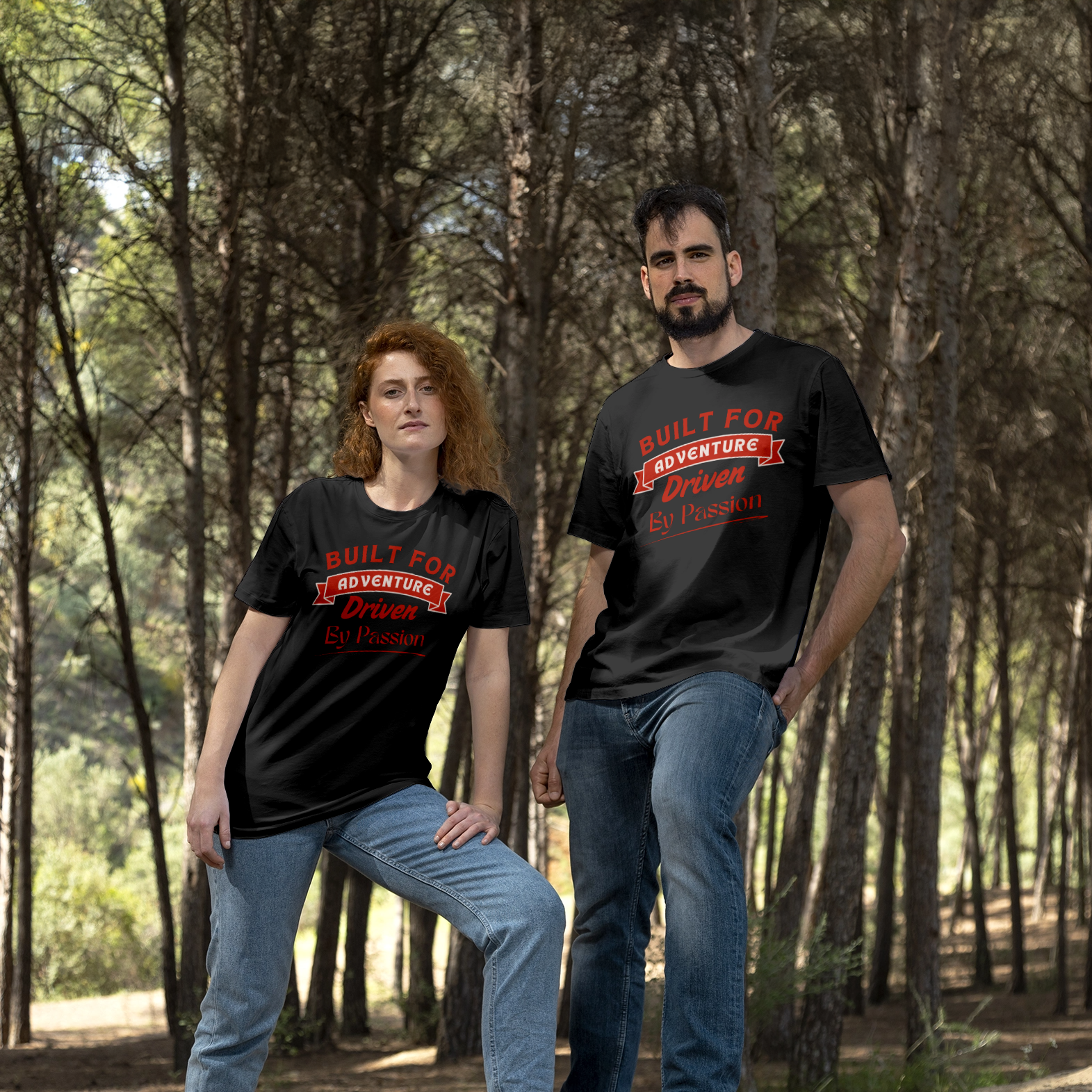 Built For Adventure Driven By Passion T-Shirt 4