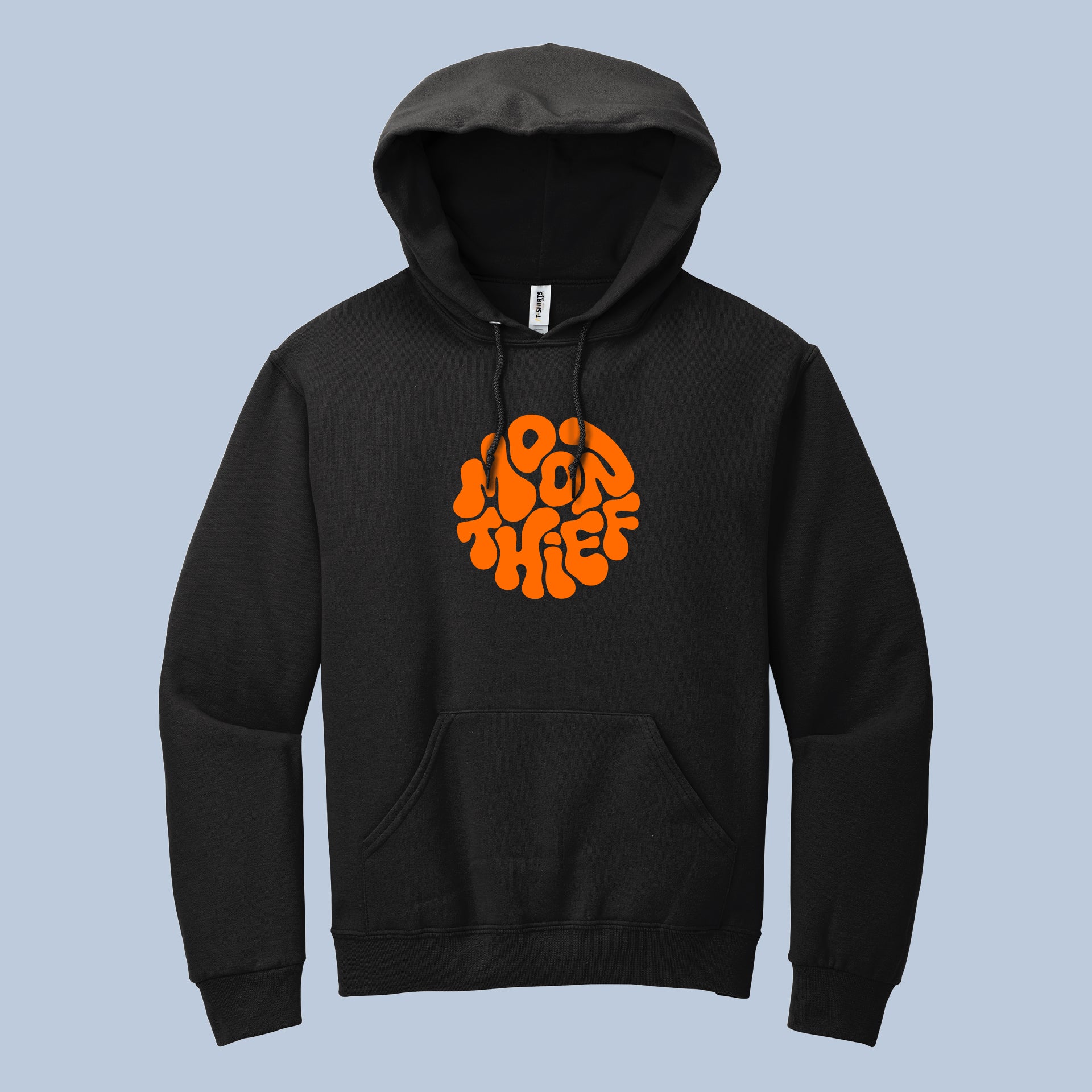 Moon Thief Hoodie – Retro Graphic Unisex Hoodie, Space Inspired Streetwear Sweatshirt