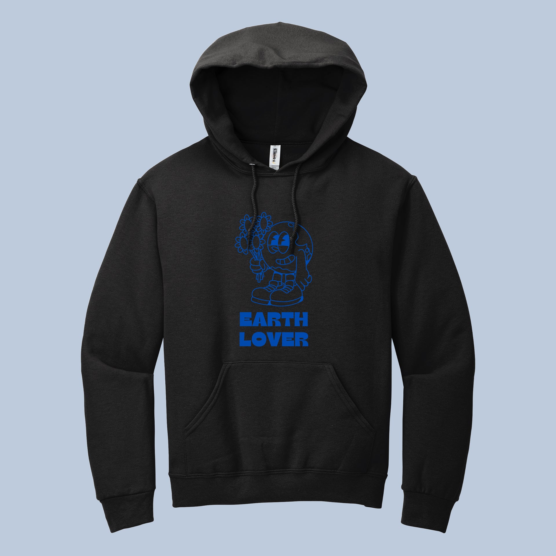Earth Lover Vintage Cartoon Hoodie