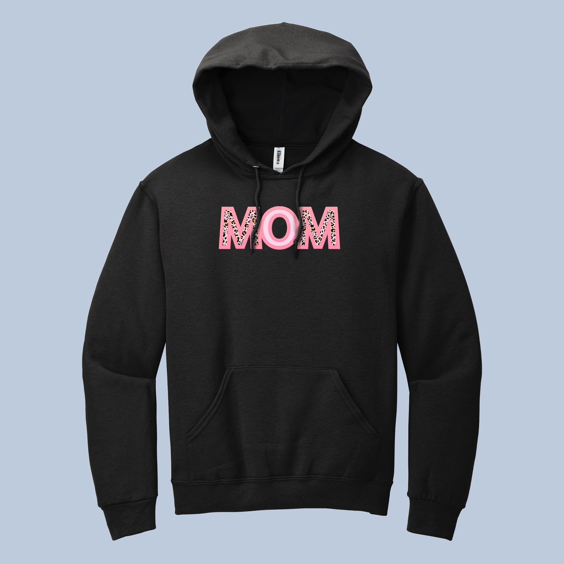 Leopard Print 'MOM' Hoodie