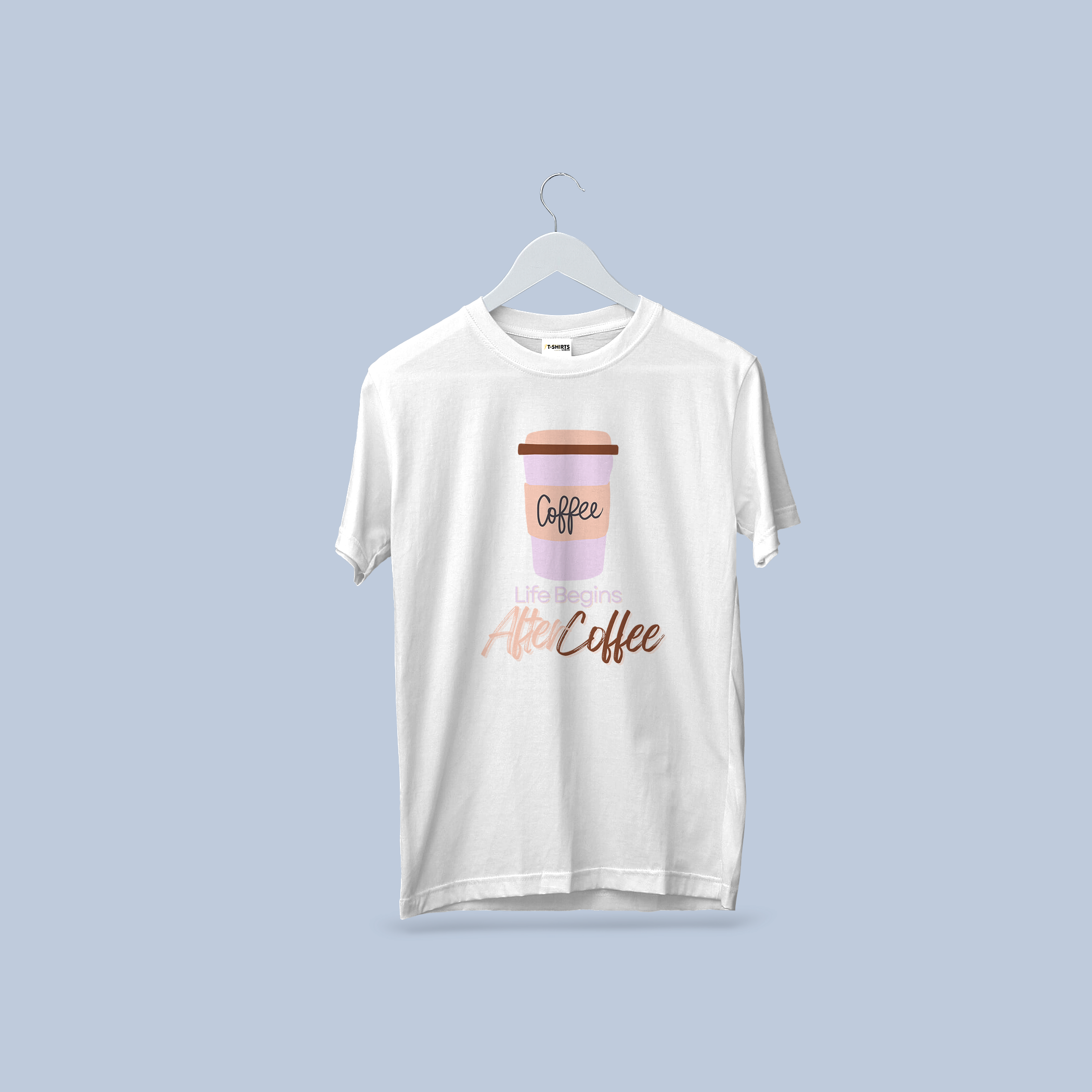 Life Begins After Coffee Graphic T-Shirt