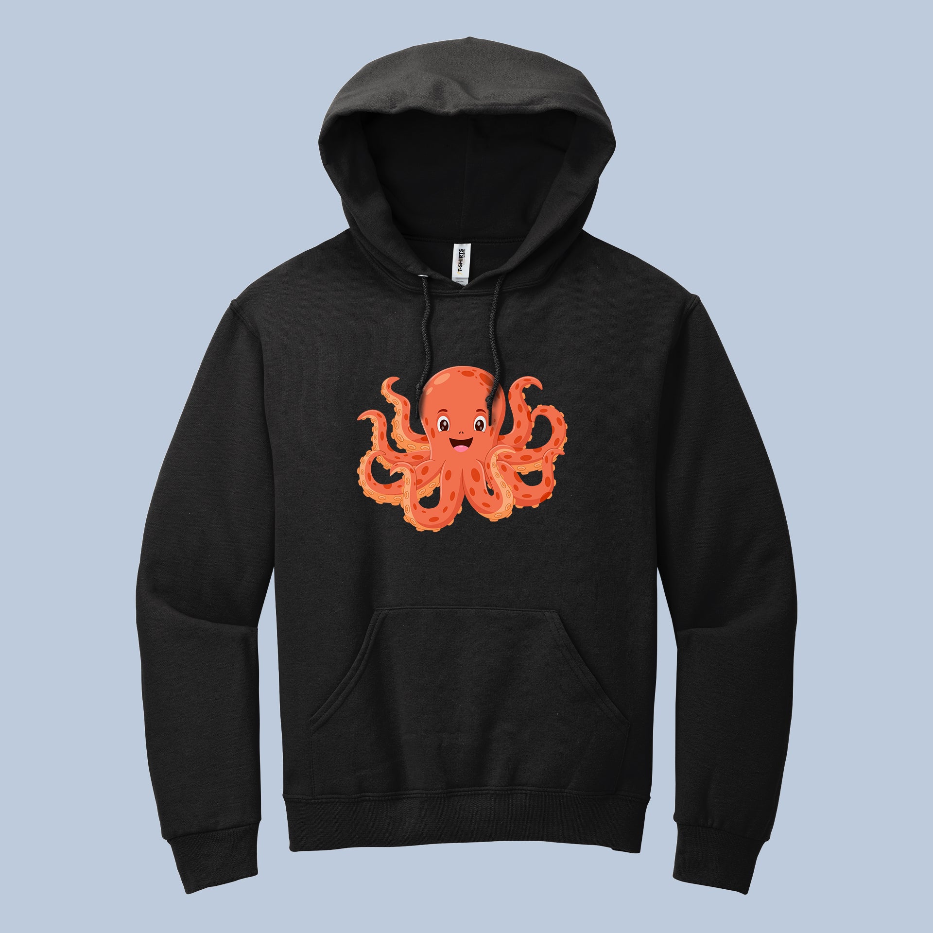Cute Octopus Hoodie – Kawaii Sea Life Ocean Graphic Pullover