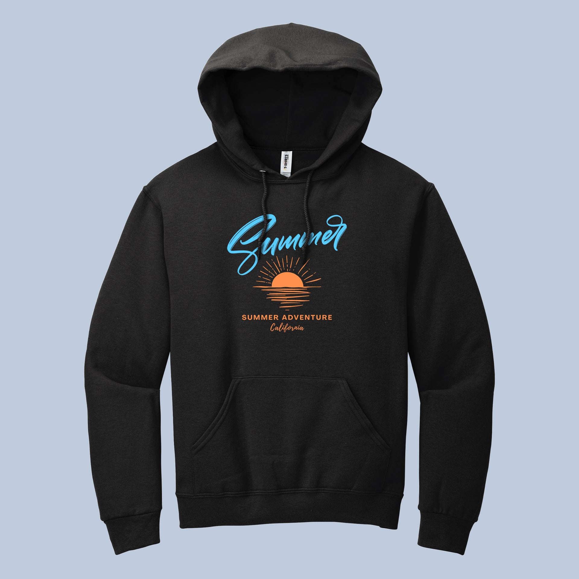 Summer Adventure Hoodie, California Sunset, Beach Vibes, Vacation Hoodie, Summer Sweatshirt