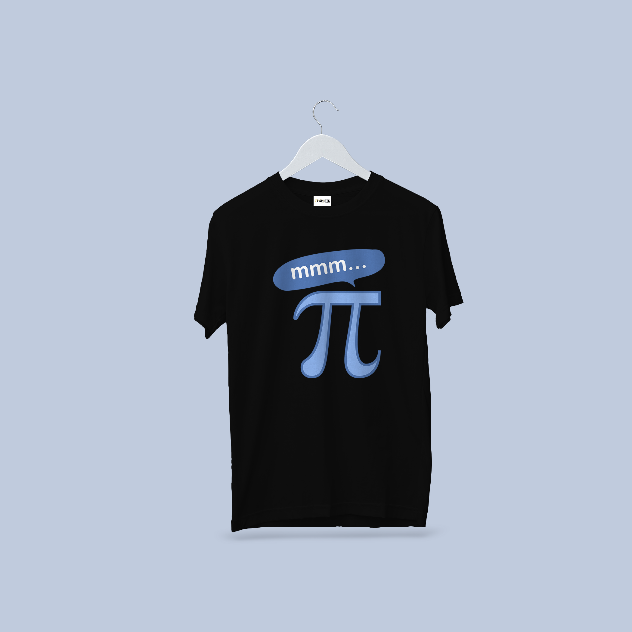 Mmm... Pi Graphic Tee | Funny Math & Science Black T-Shirt