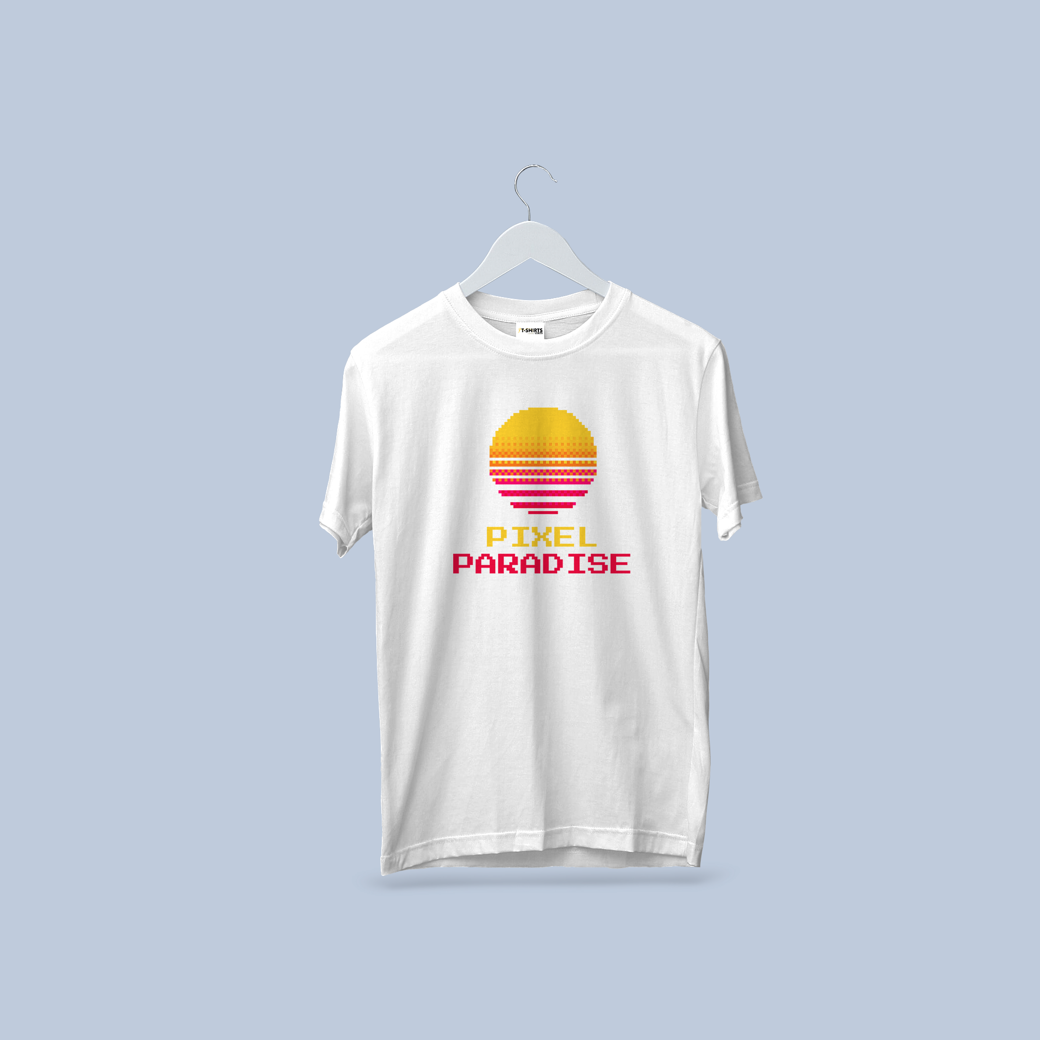 Pixel Paradise Retro Sunset T-Shirt