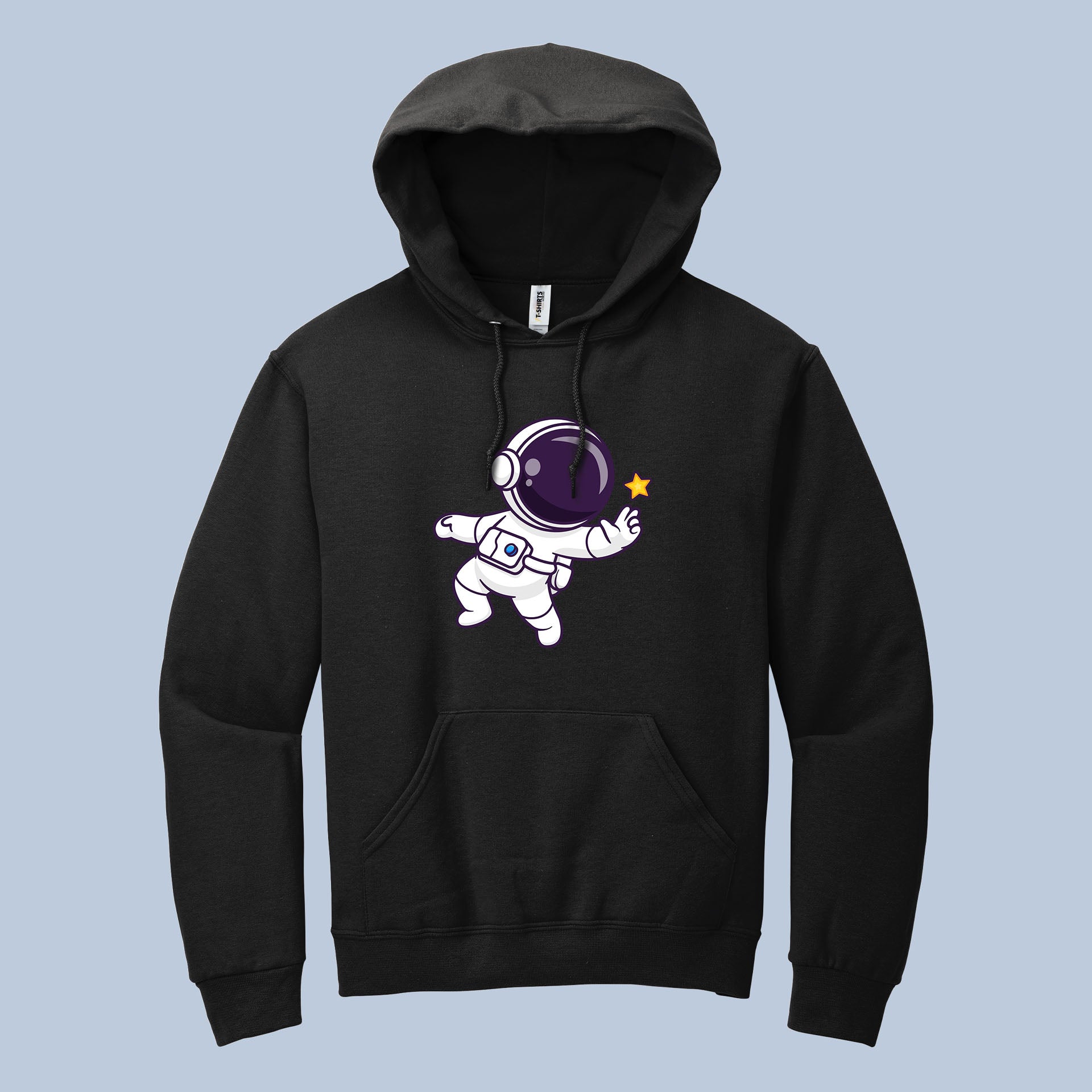 Astronaut Hoodie – Cute Space Cartoon Graphic Pullover