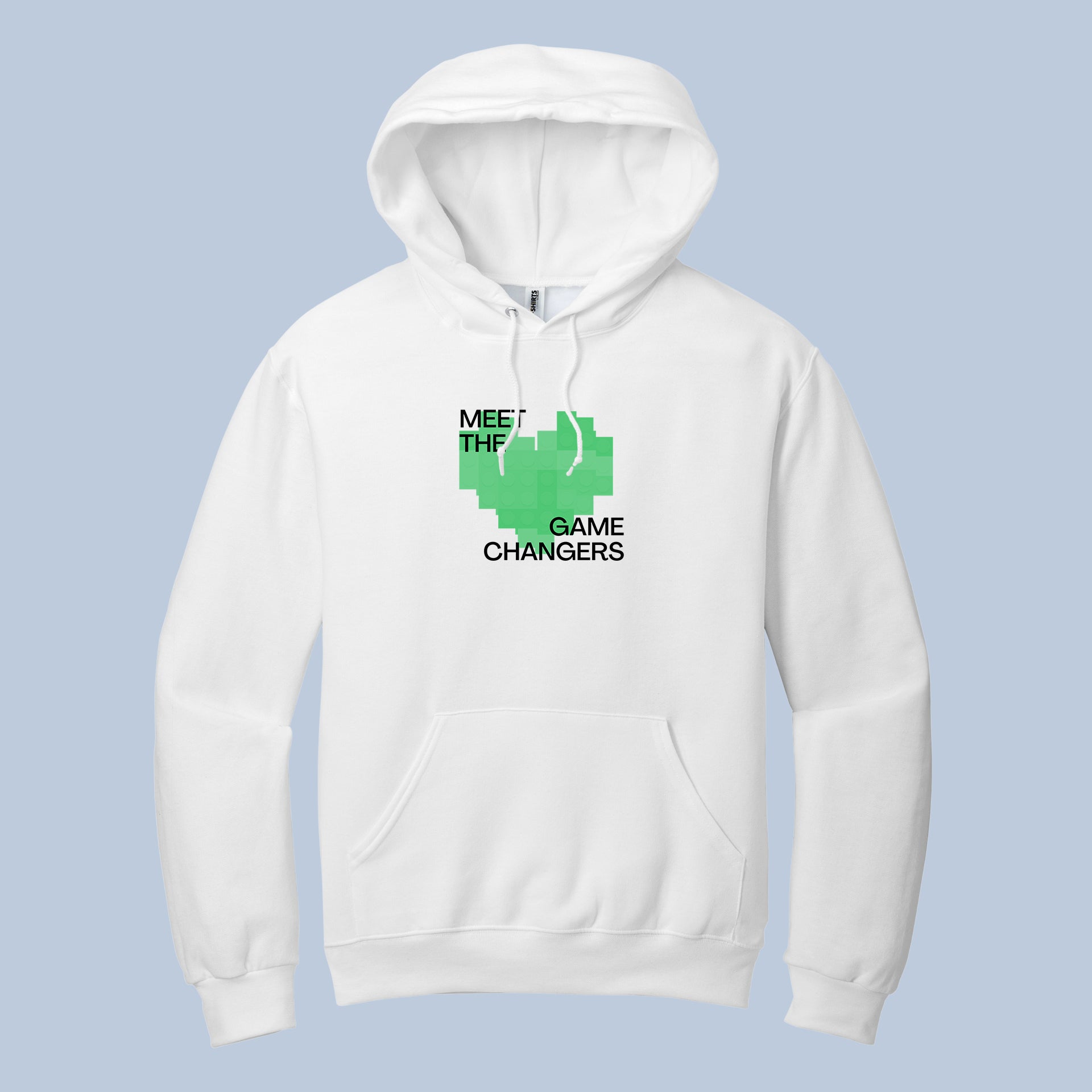 Meet the Game Changers Pixelated Statement Hoodie