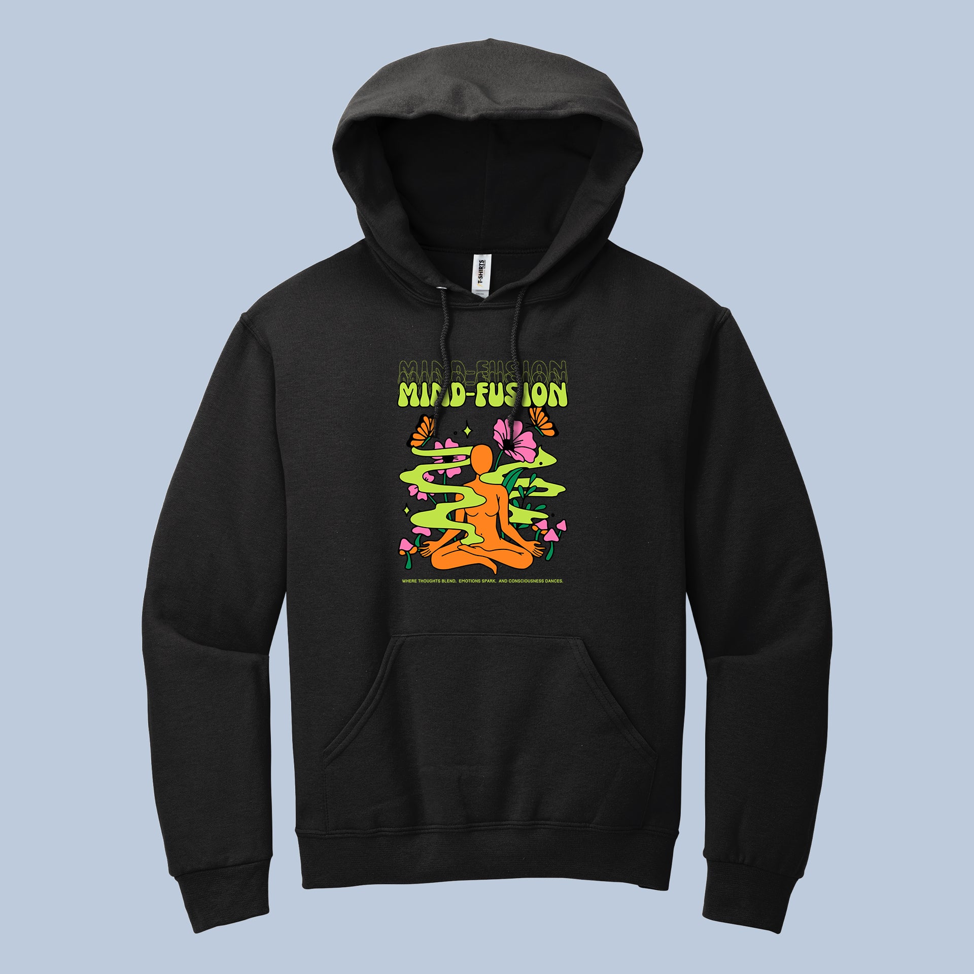Mind-Fusion Zen Graphic Hoodie