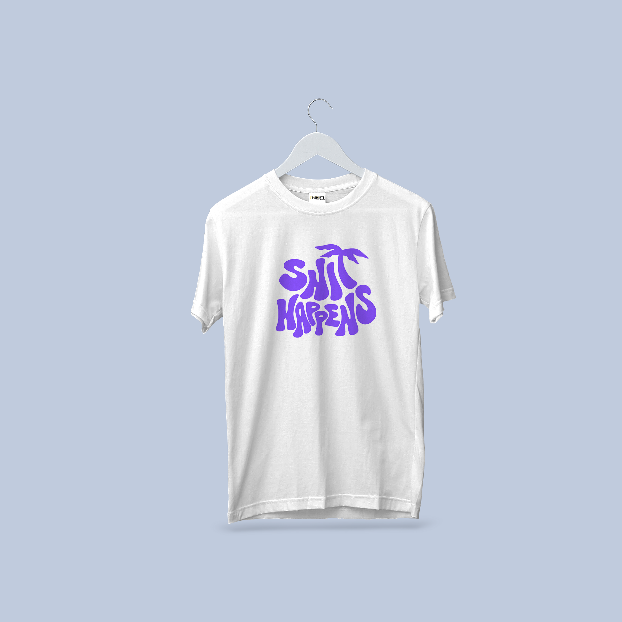 Shit Happens T-Shirt – Funny Chill Graphic Tee with Retro Vibes