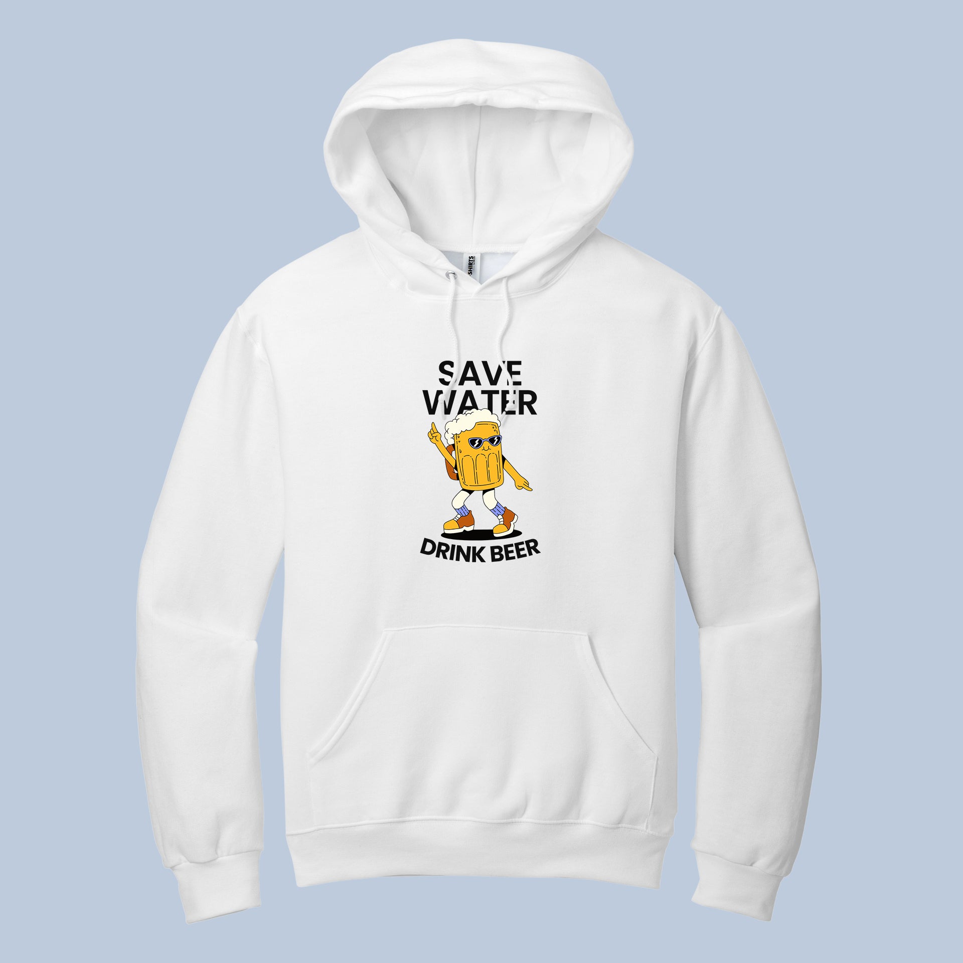 Save Water Funny Graphic Hoodie