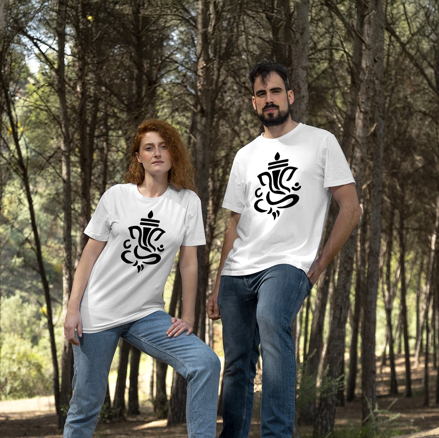 Ganesha Art Tee | Spiritual & Stylish Cotton T-Shirt 5