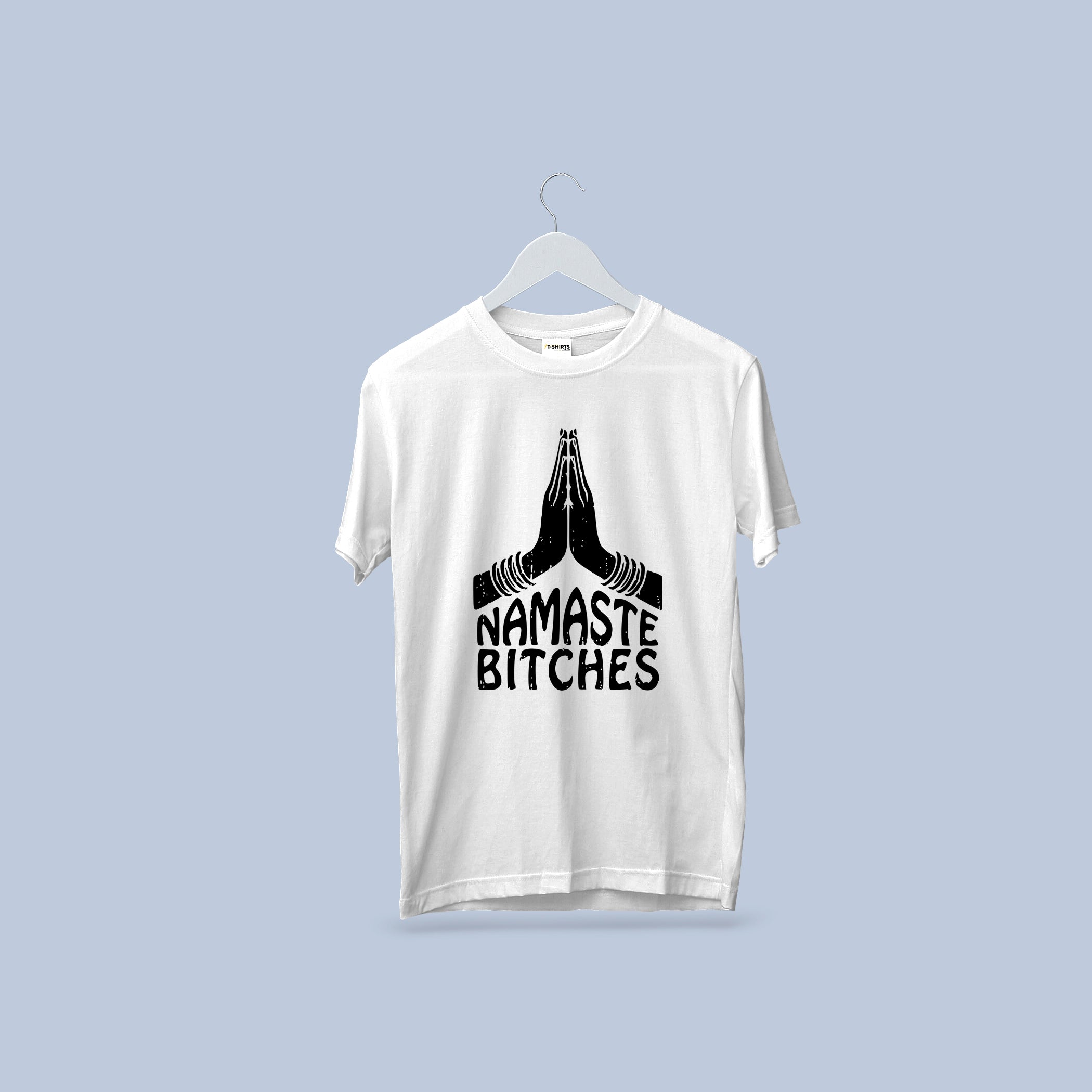 Namaste Bitches Funny Yoga T-Shirt