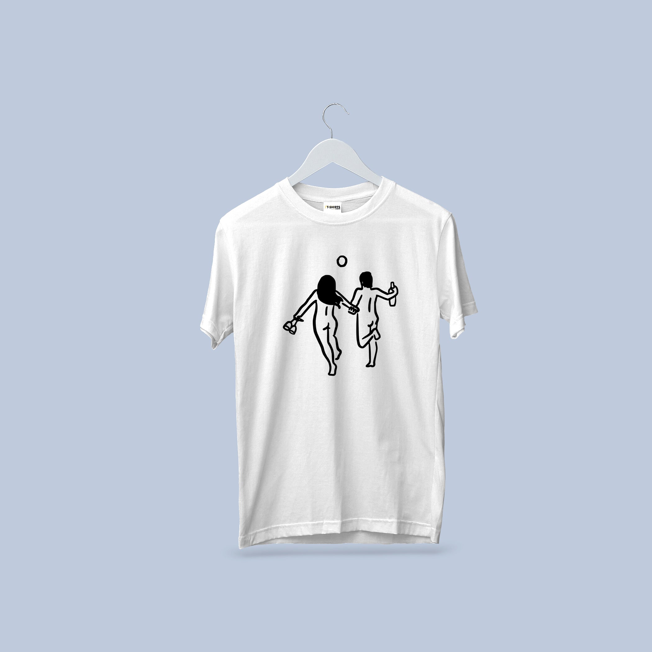 Let's Get Away - Fun Hand-Drawn T-Shirt