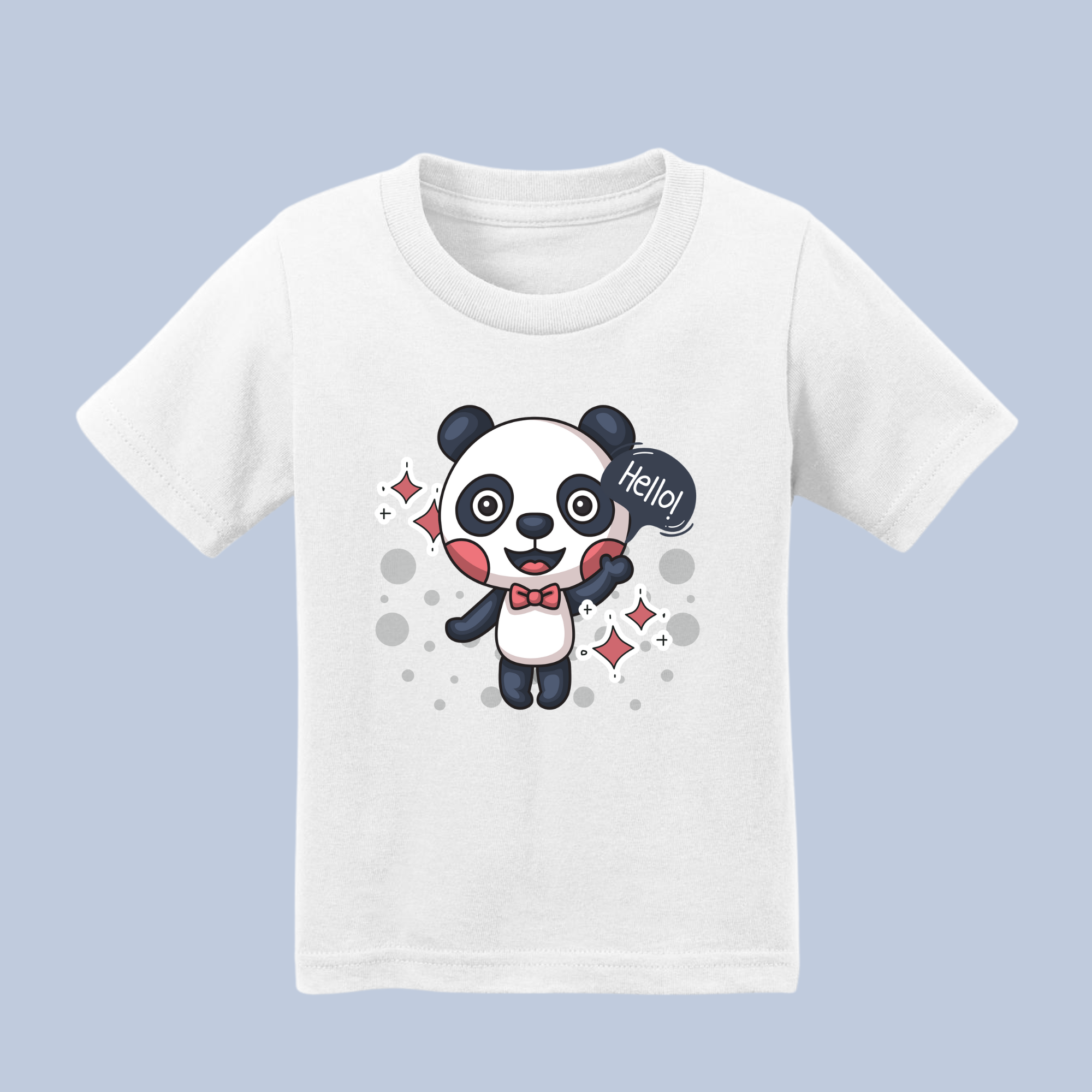 Hello Panda Cute Baby & Toddler T-Shirt 9