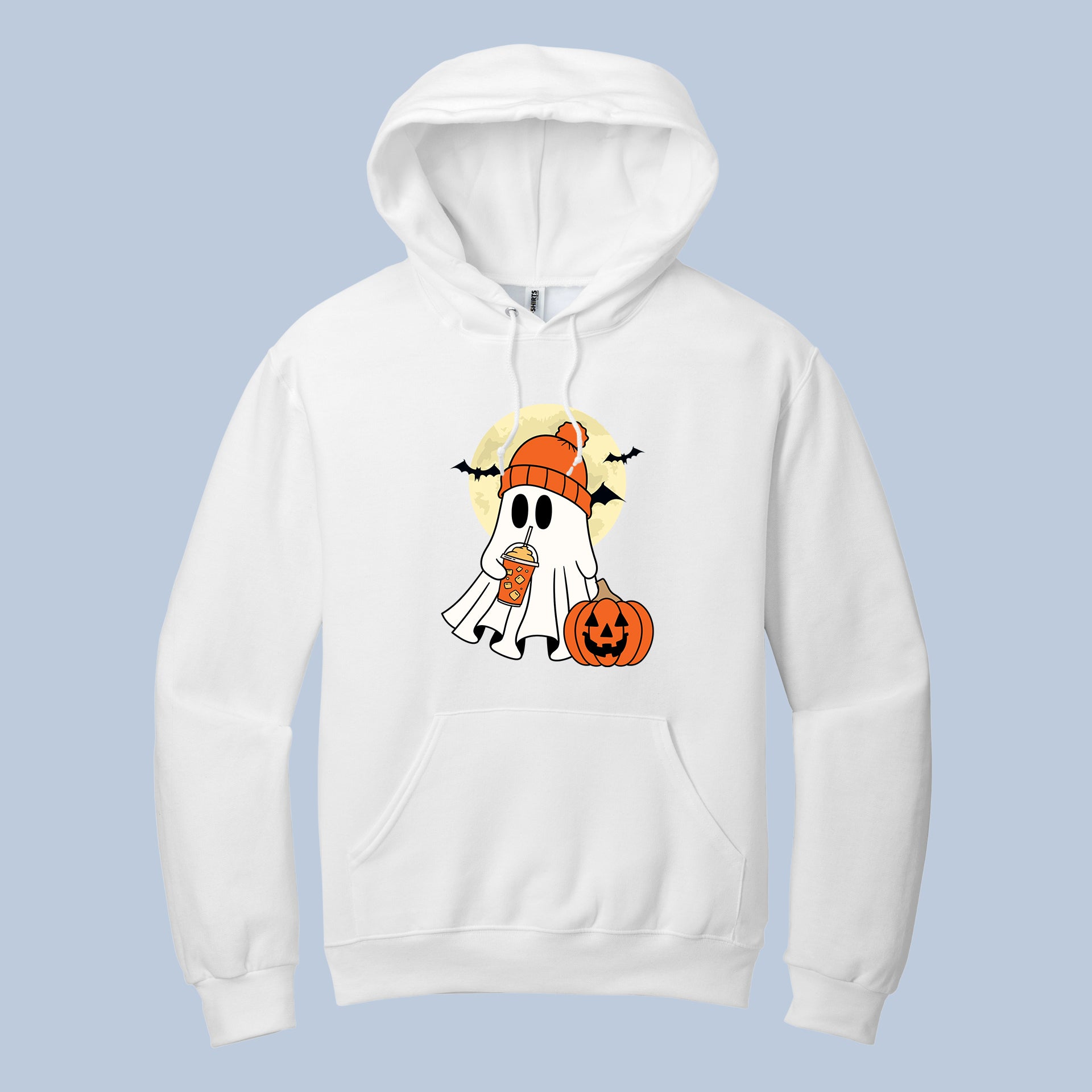 Cute Ghost Halloween Hoodie | Pumpkin Fall Sweatshirt