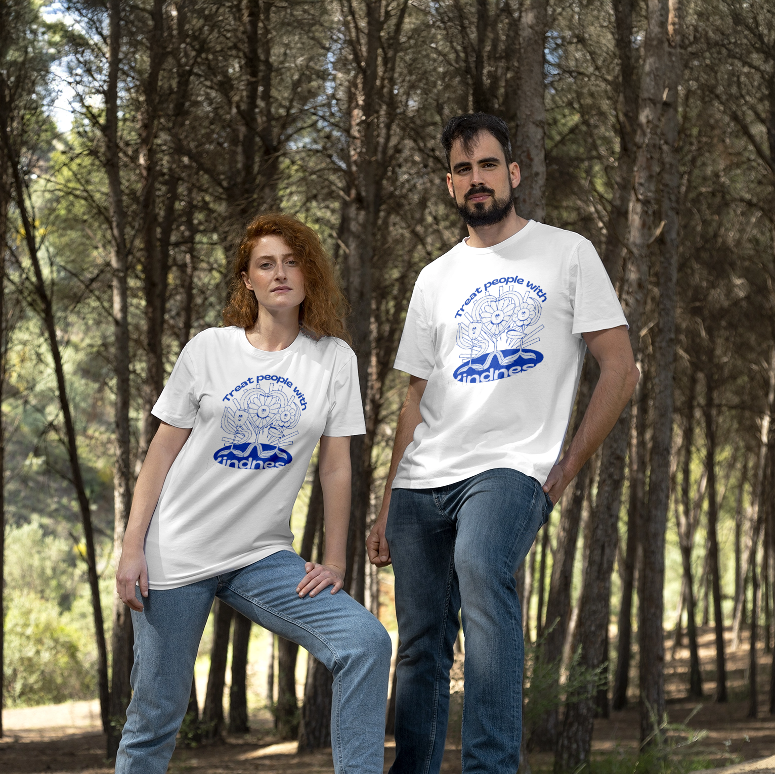 Treat People With Kindness - Positive Message T-Shirt 4