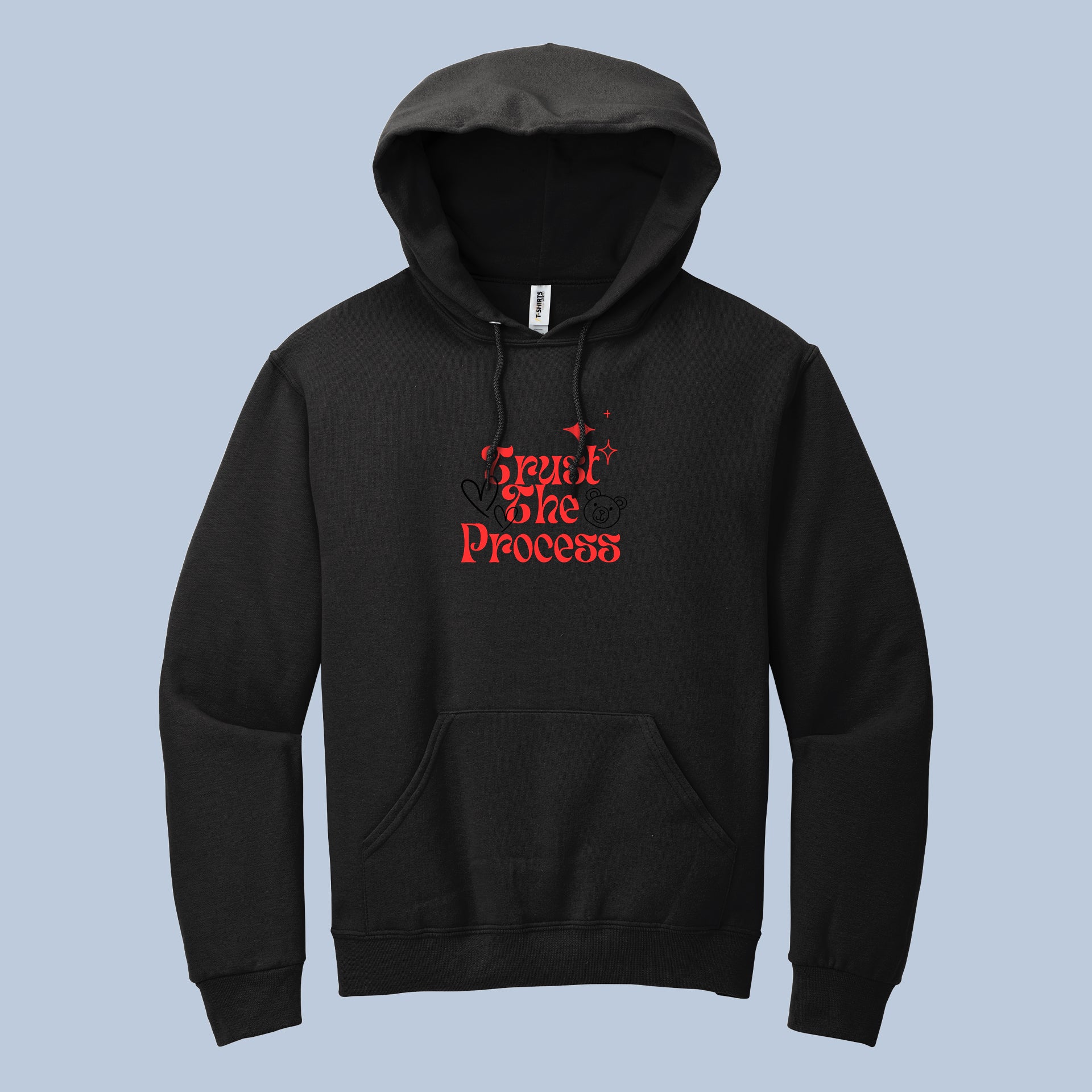 Trust the Process Retro Motivational Hoodie