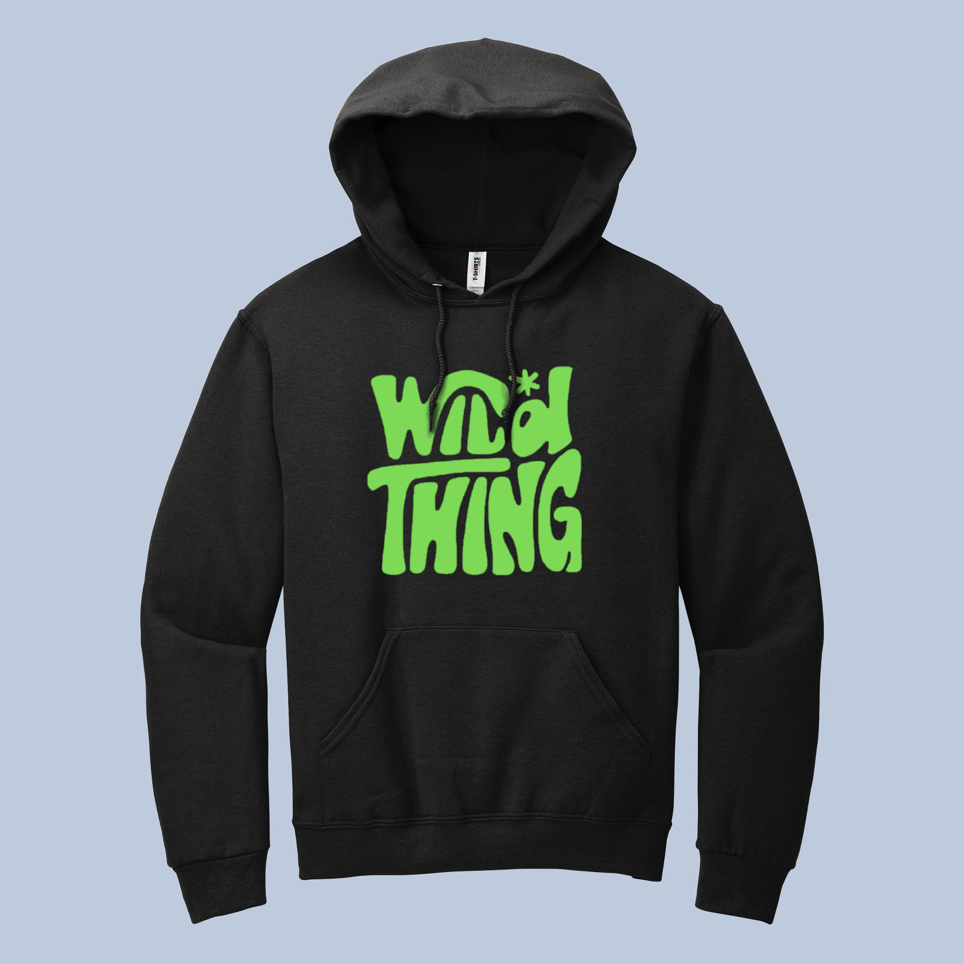 Wild Thing Hoodie – Retro Graphic Unisex Hoodie, Bold Streetwear Sweatshirt
