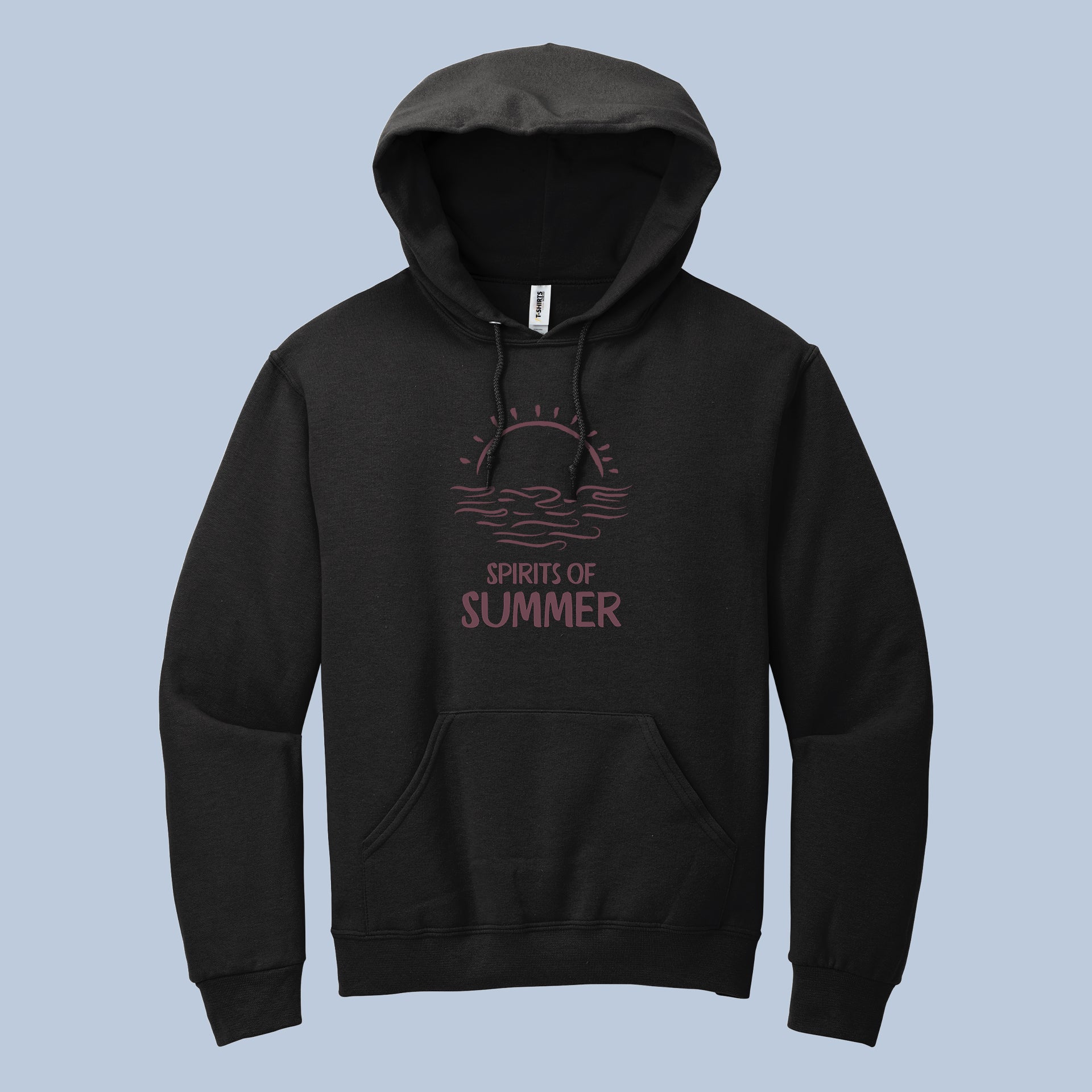 Spirits of Summer Hoodie, Beach Sunset, Ocean Vibes, Vacation Wear,