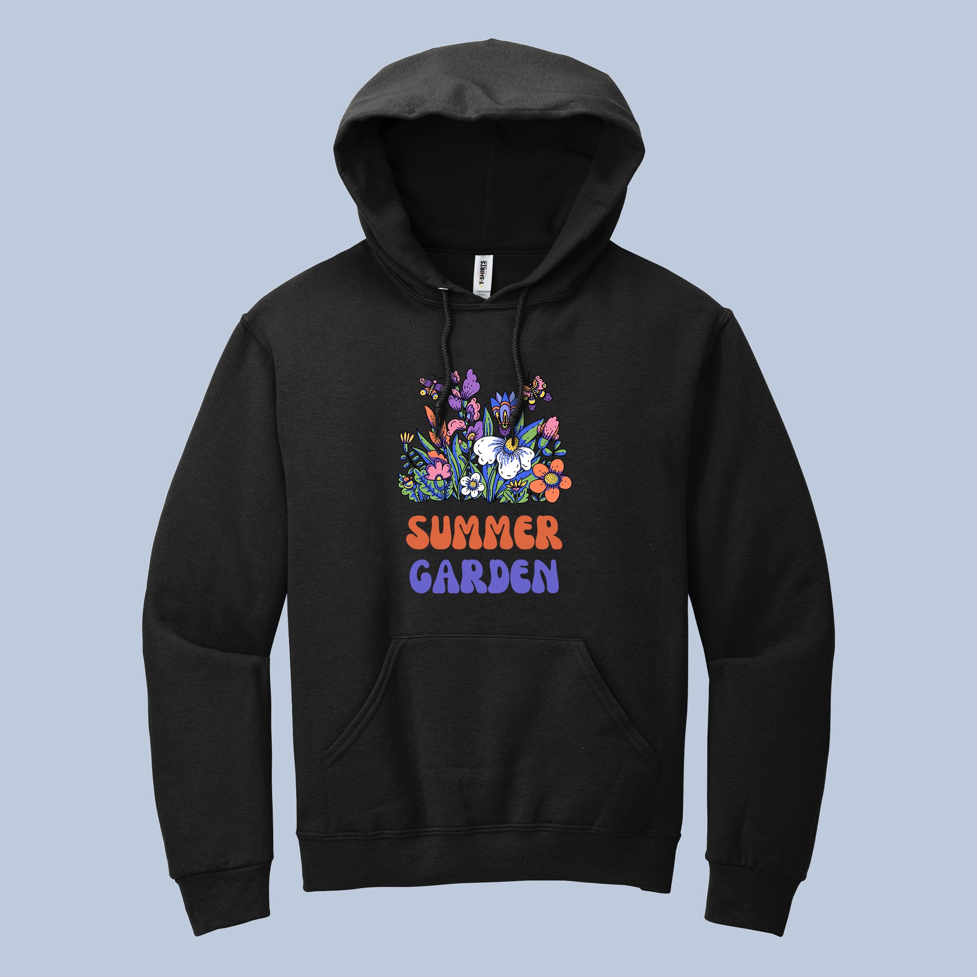 Summer Garden Floral Hoodie