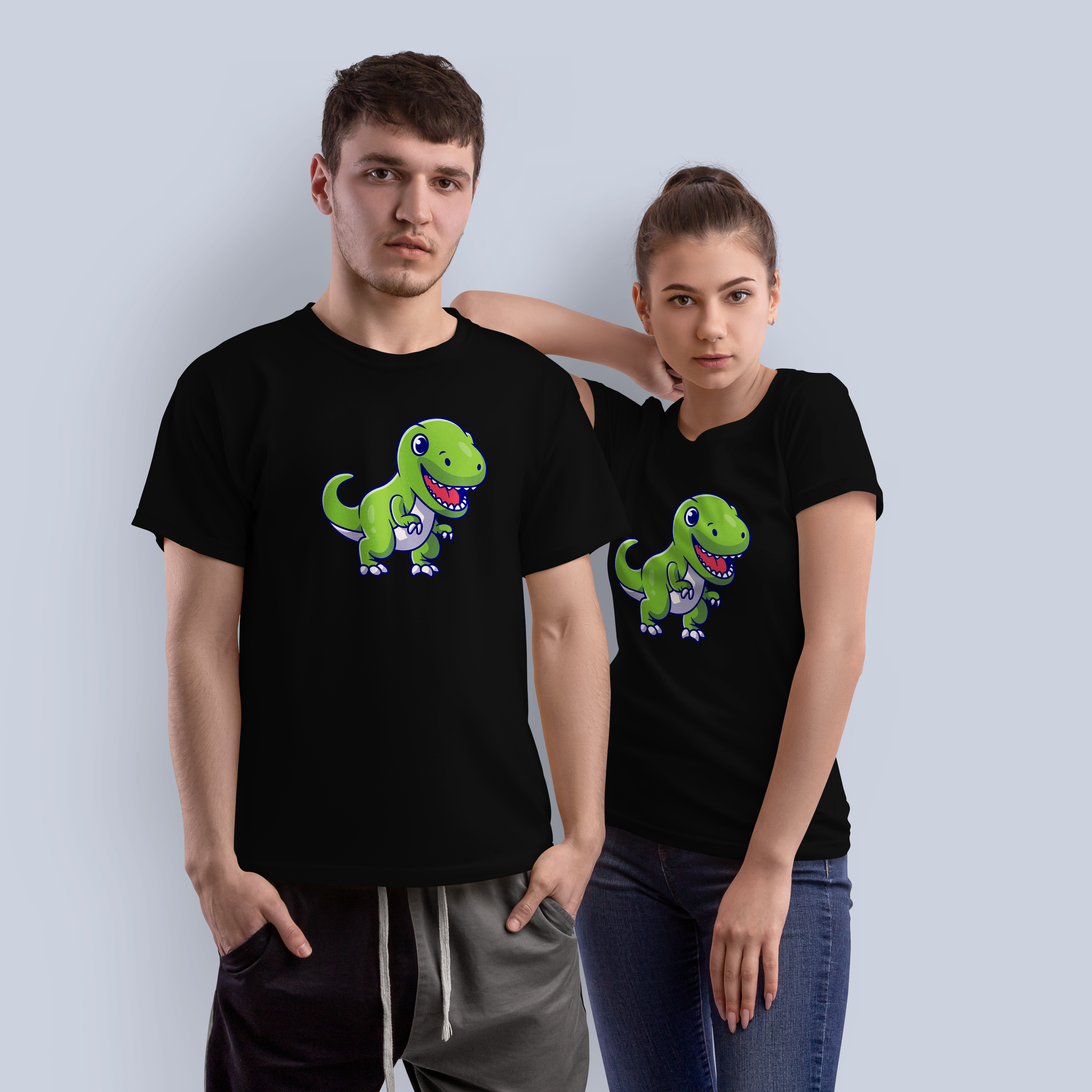 Green T-Rex Dinosaur T-Shirt