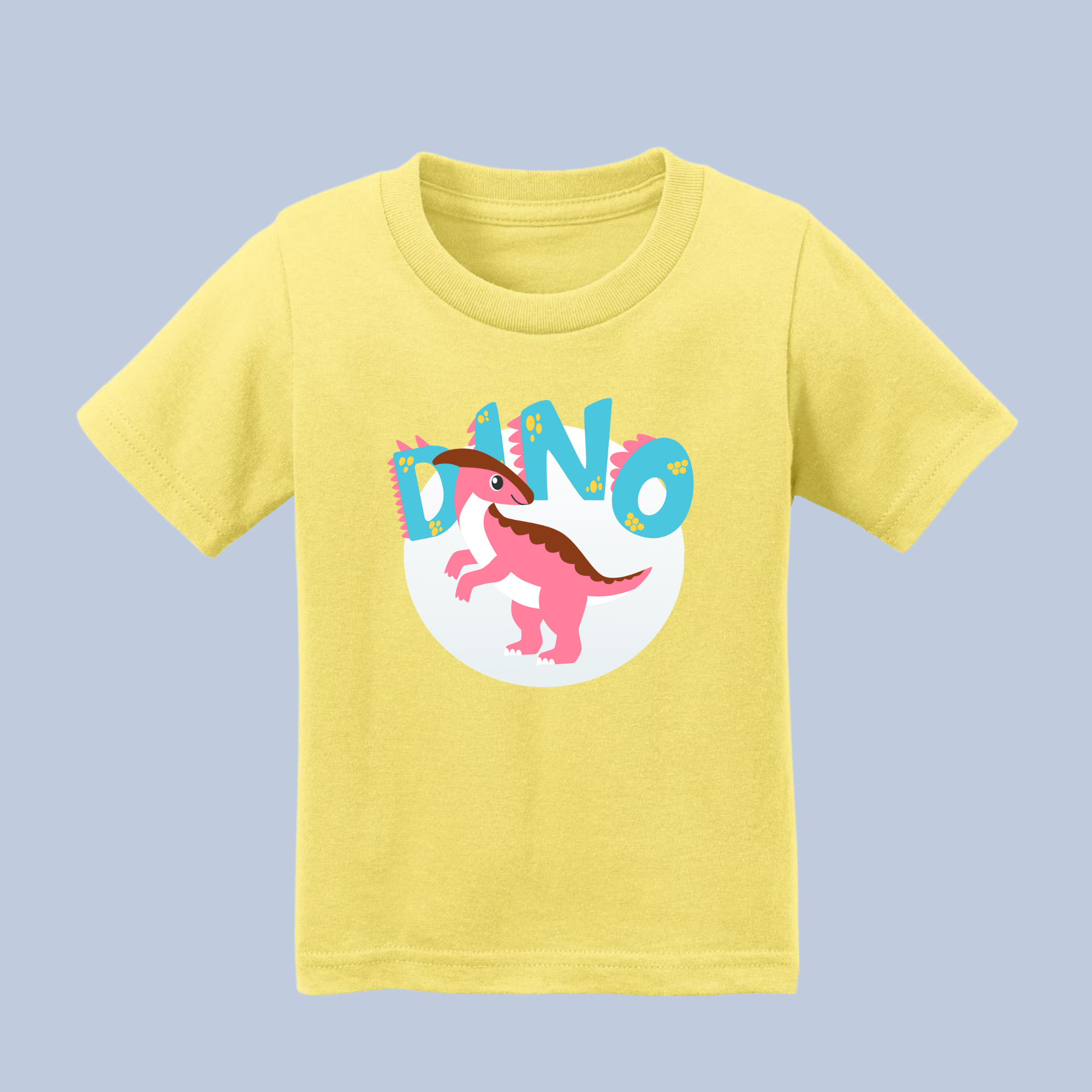 Pink Dino Baby & Toddler T-Shirt 10