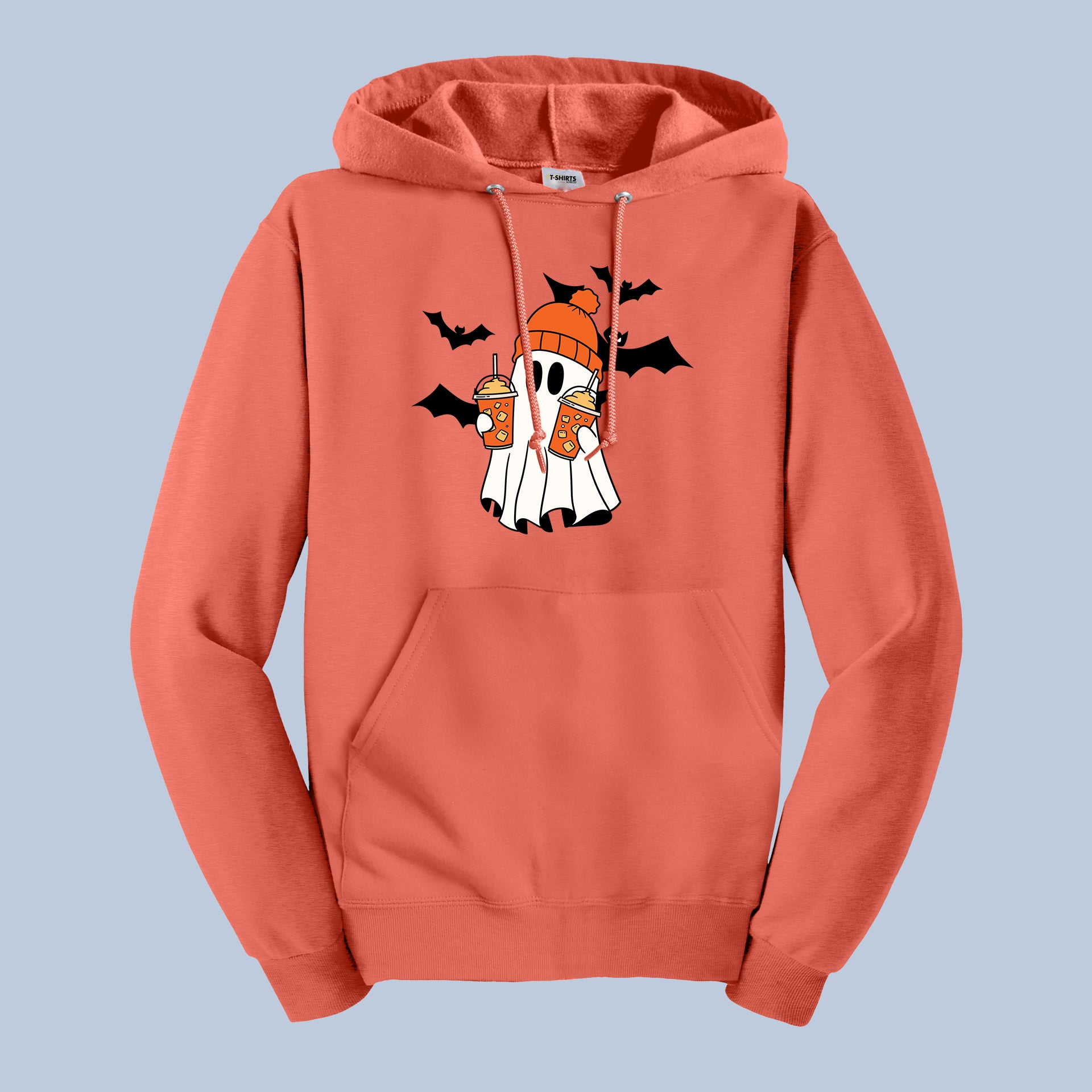Halloween Ghost Hoodie | Cute Spooky Bat Sweatshirt