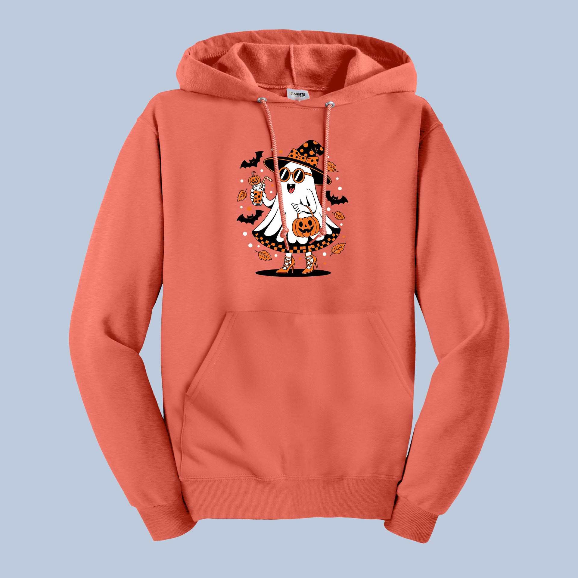Witch Ghost Halloween Hoodie | Spooky Cute Sweatshirt