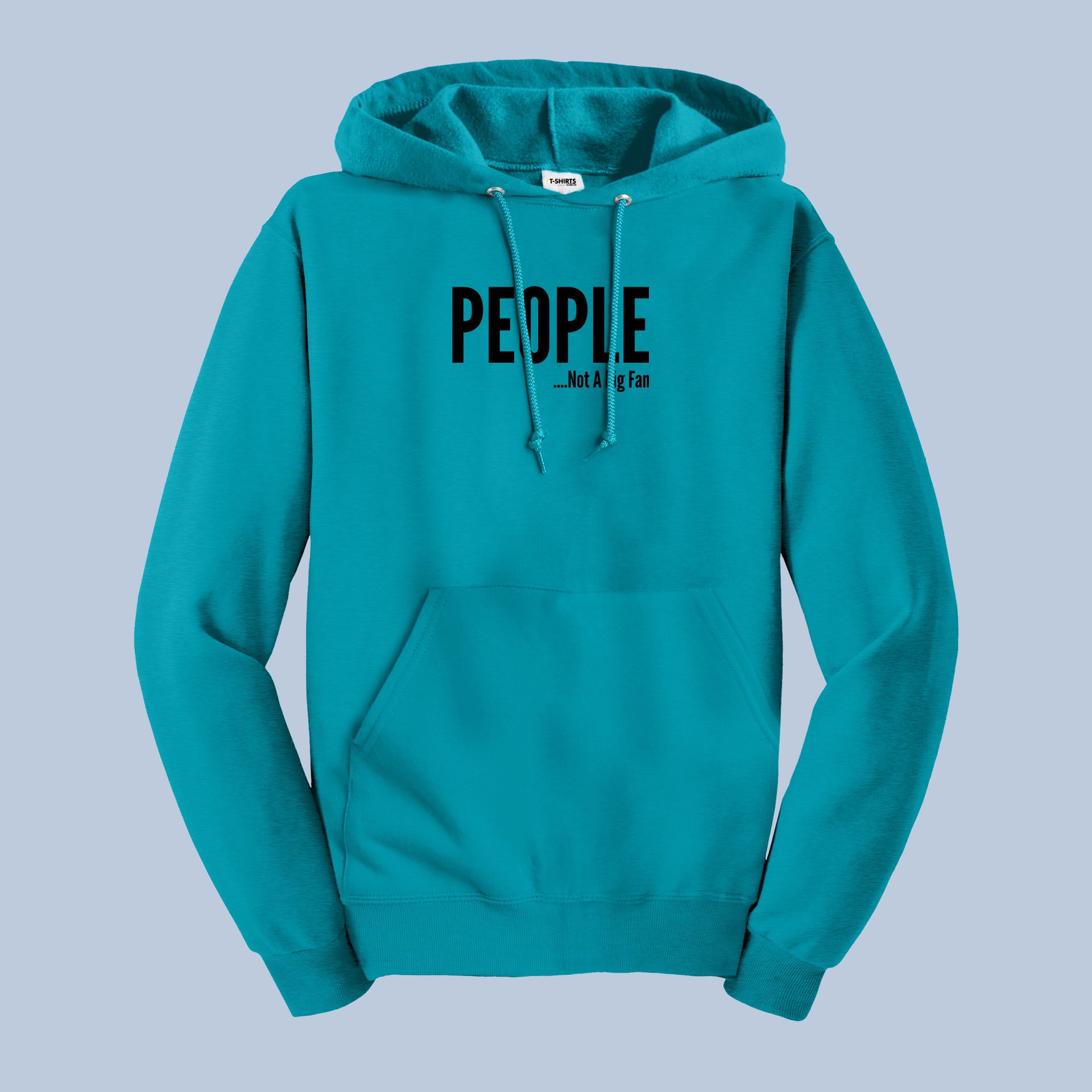 People Not a Big Fan Hoodie – Funny Introvert Quote Pullover