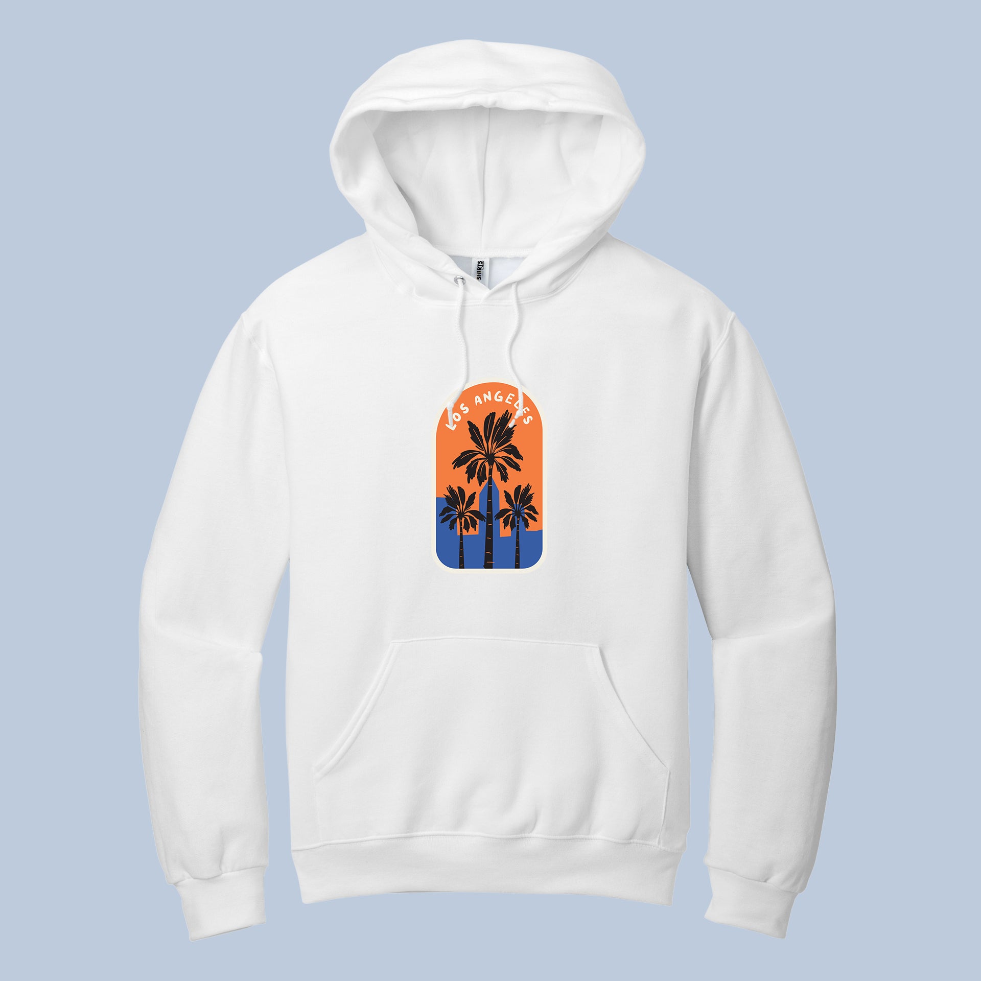 Los Angeles Sunset Hoodie – Palm Tree California Graphic