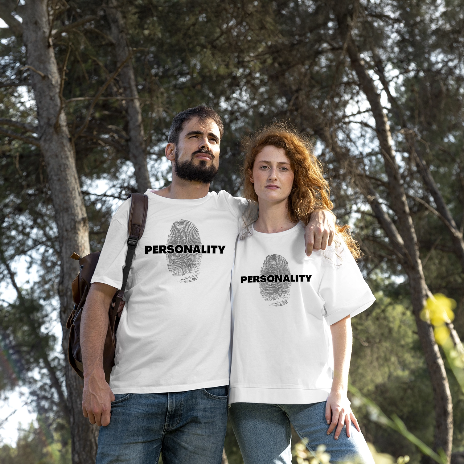 Fingerprint Personality T-Shirt 4