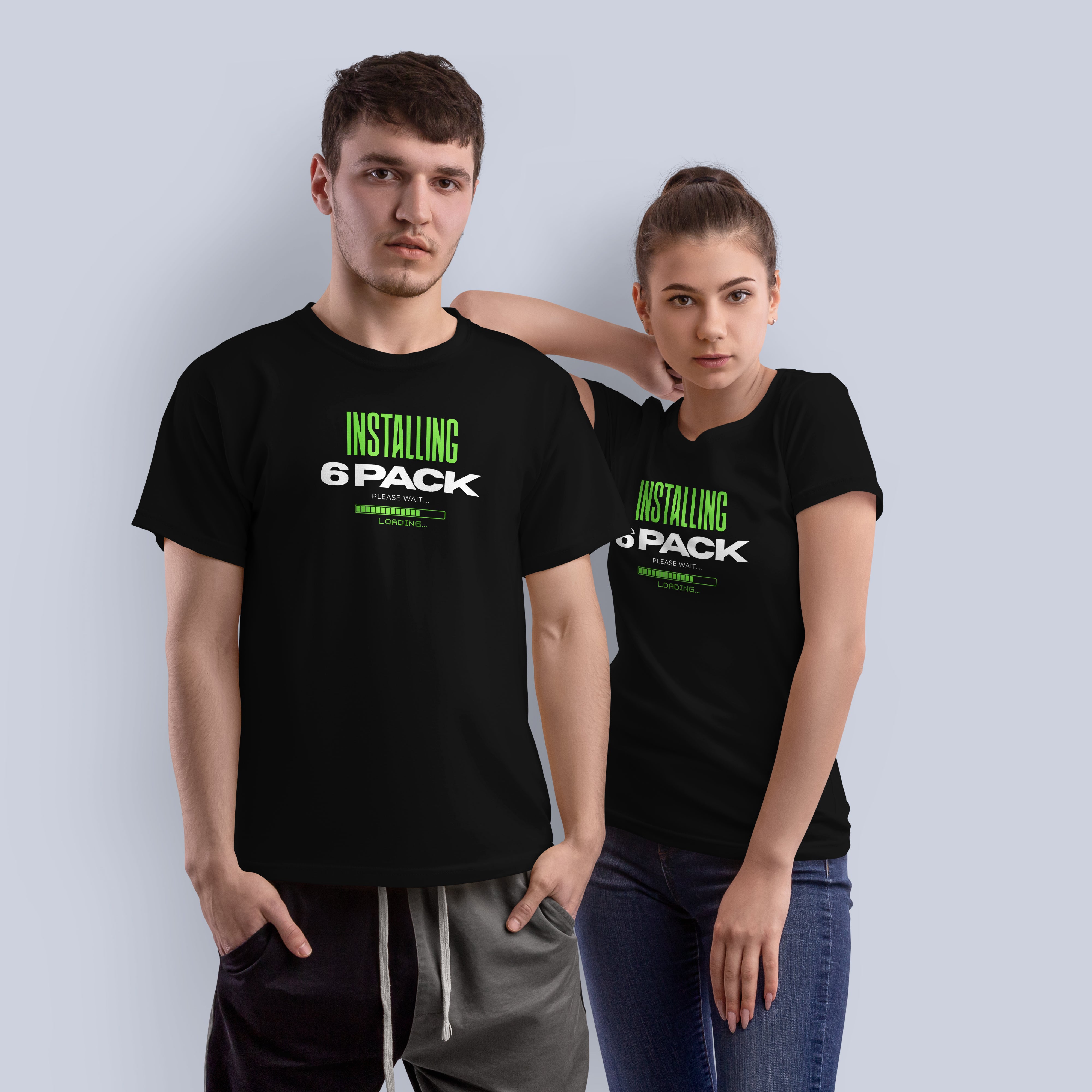 Installing 6-Pack Funny Gym & Workout T-Shirt