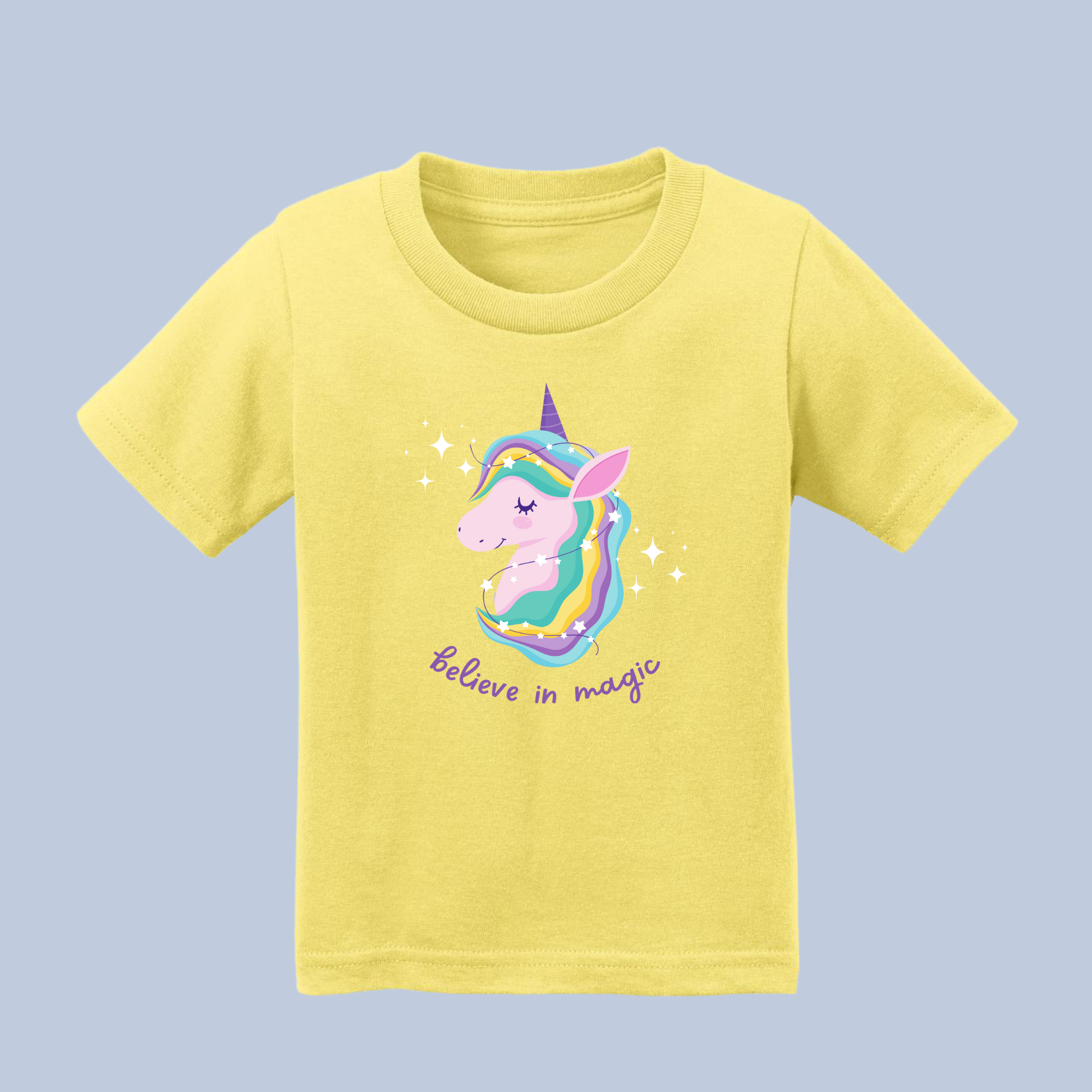 Believe in Magic Unicorn Baby & Toddler T-Shirt 10