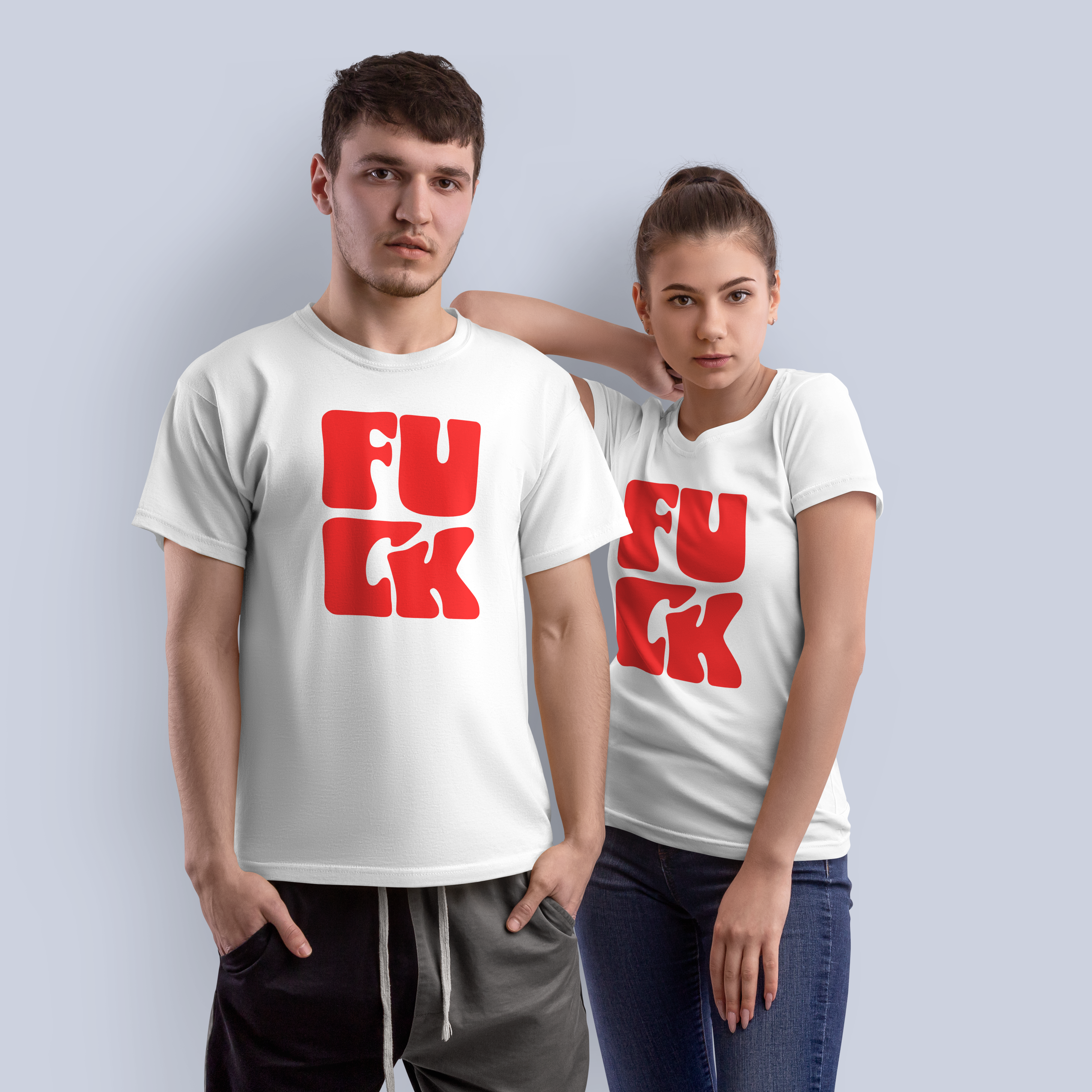 FUCK Bold Statement T-Shirt 7