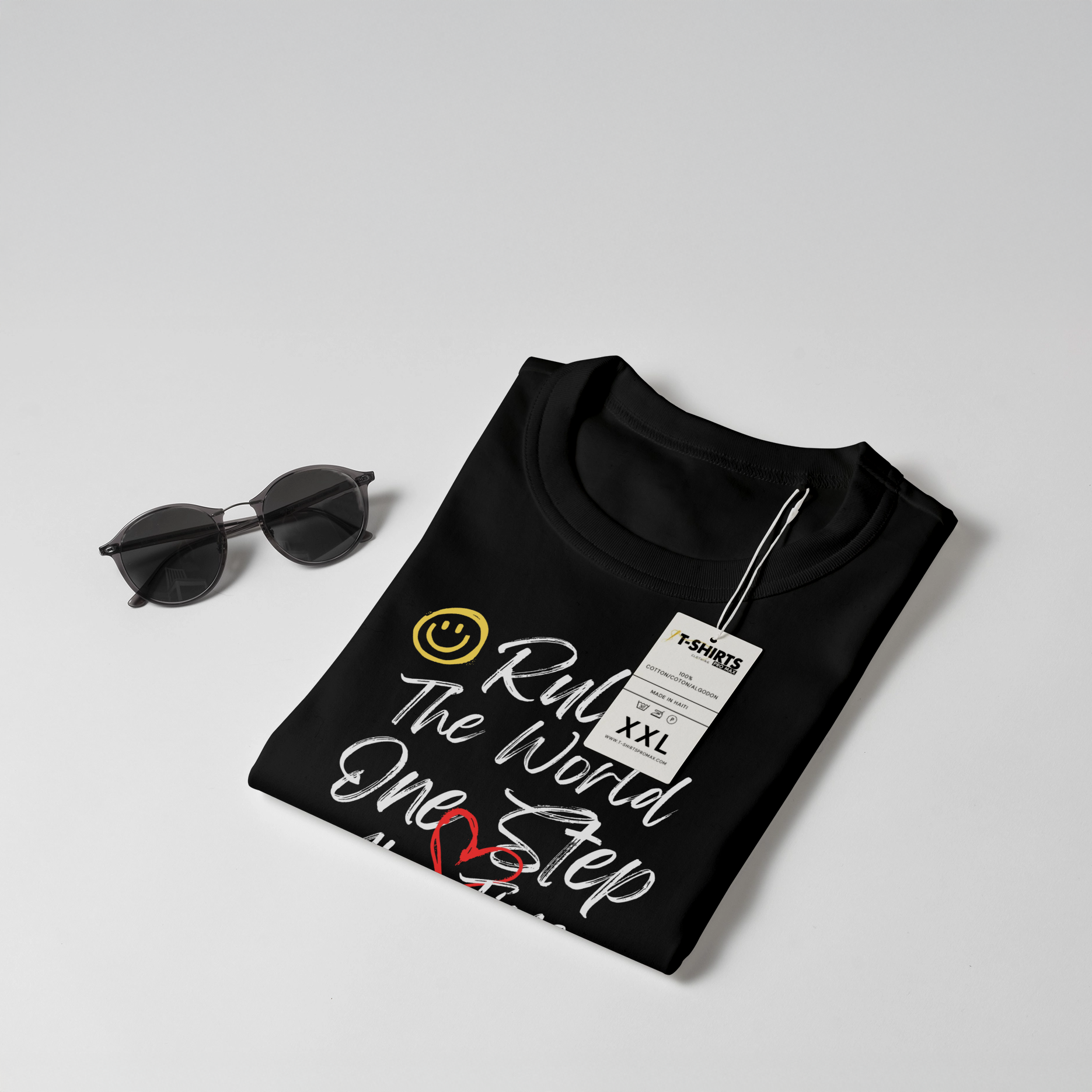 Rule The World One Step At A Time T-Shirt 4