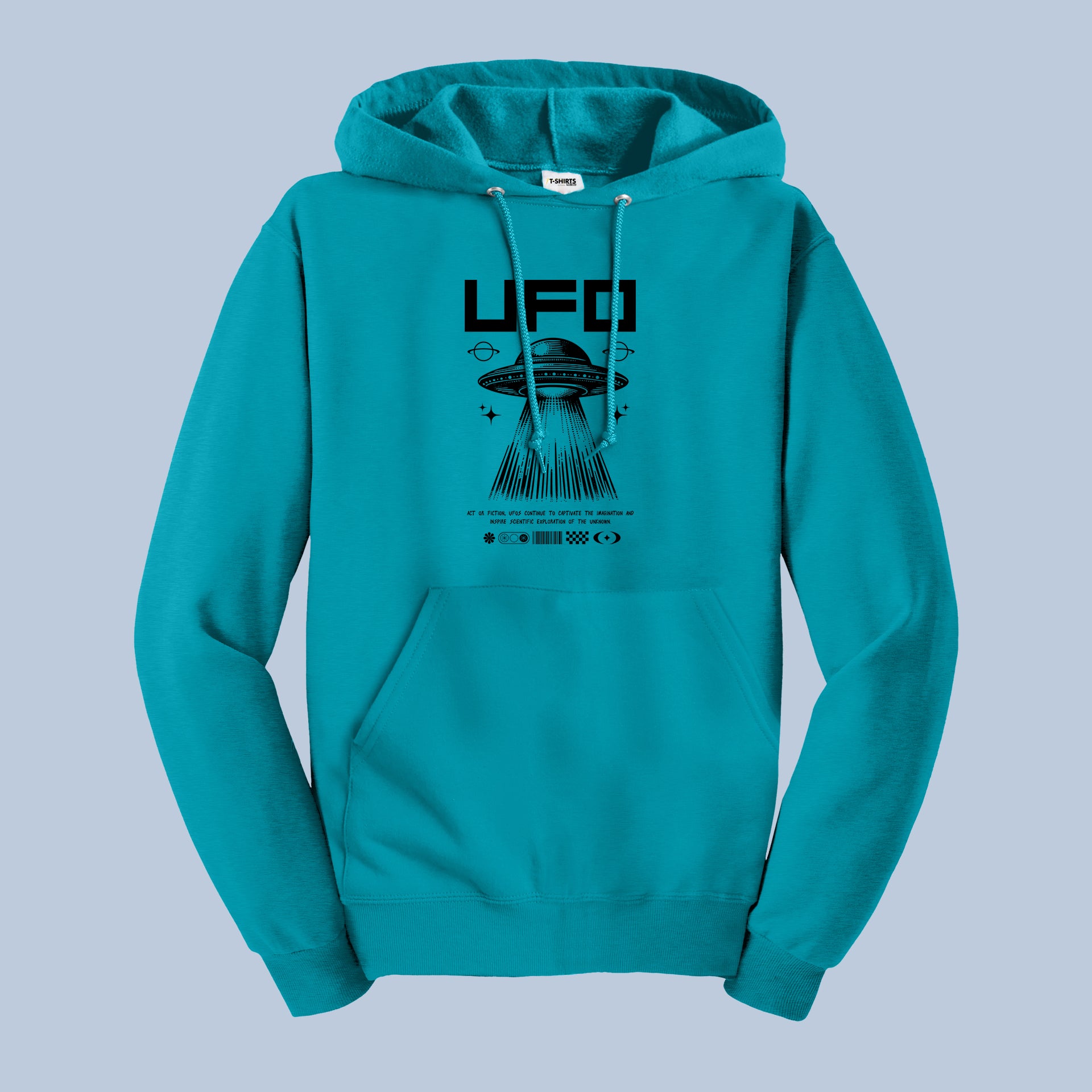UFO Spaceship Abduction Hoodie